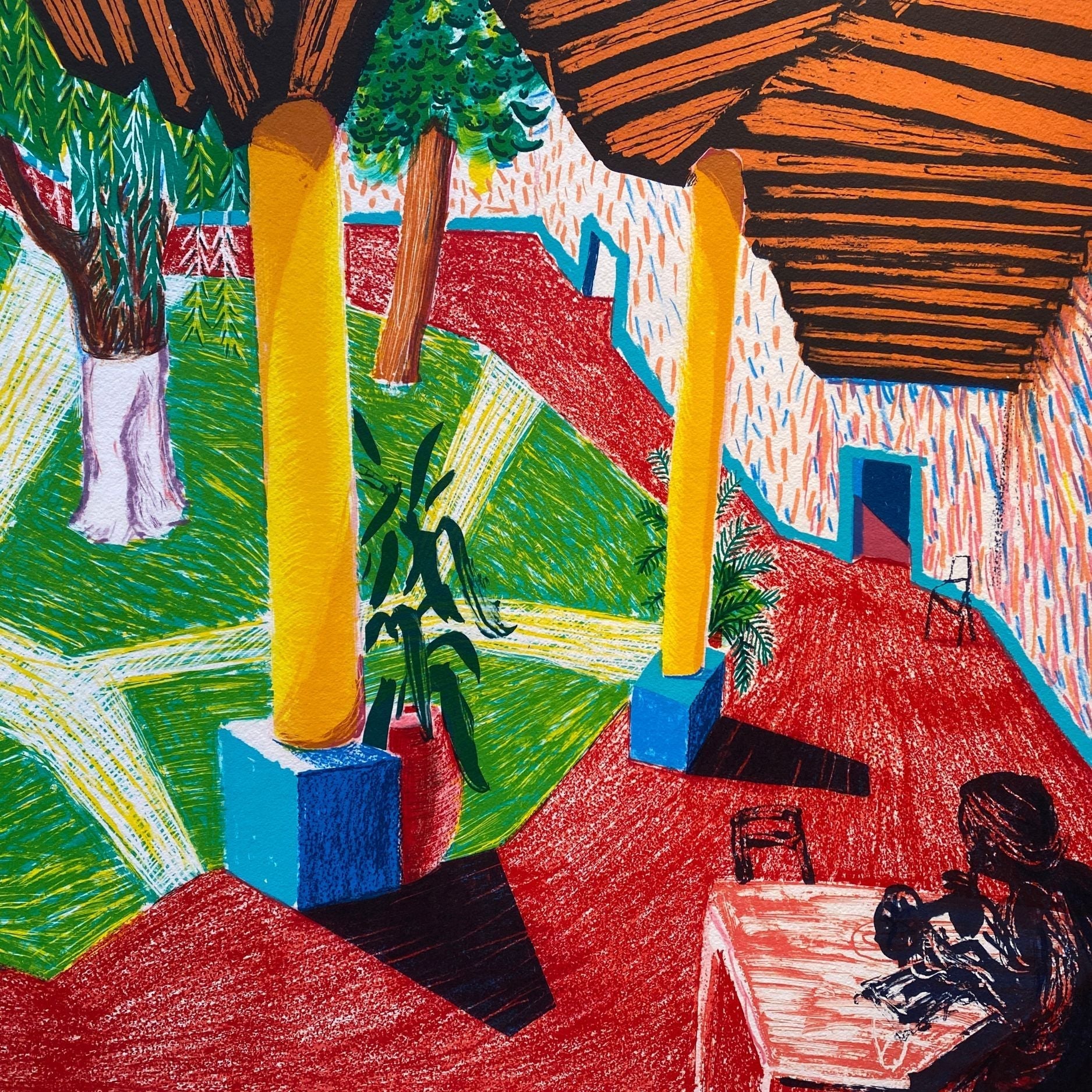 David Hockney: Living in Colour at Halcyon Gallery