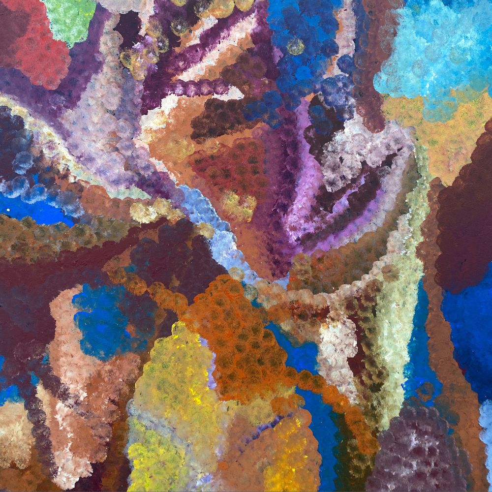 mily Kam Kngwarray art exhibit at pace gallery london