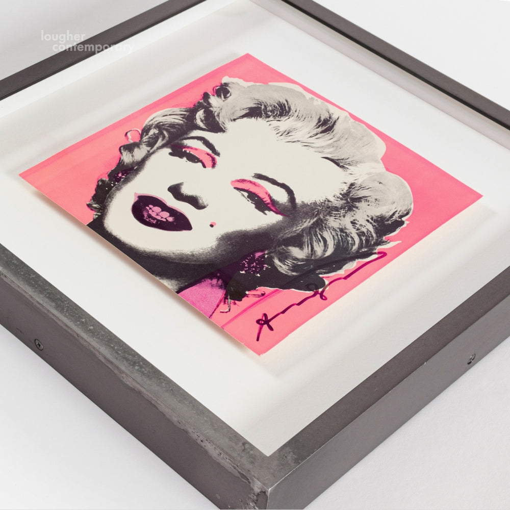 Andy Warhol Marilyn Monroe screenprint portrait from the Marilyn series