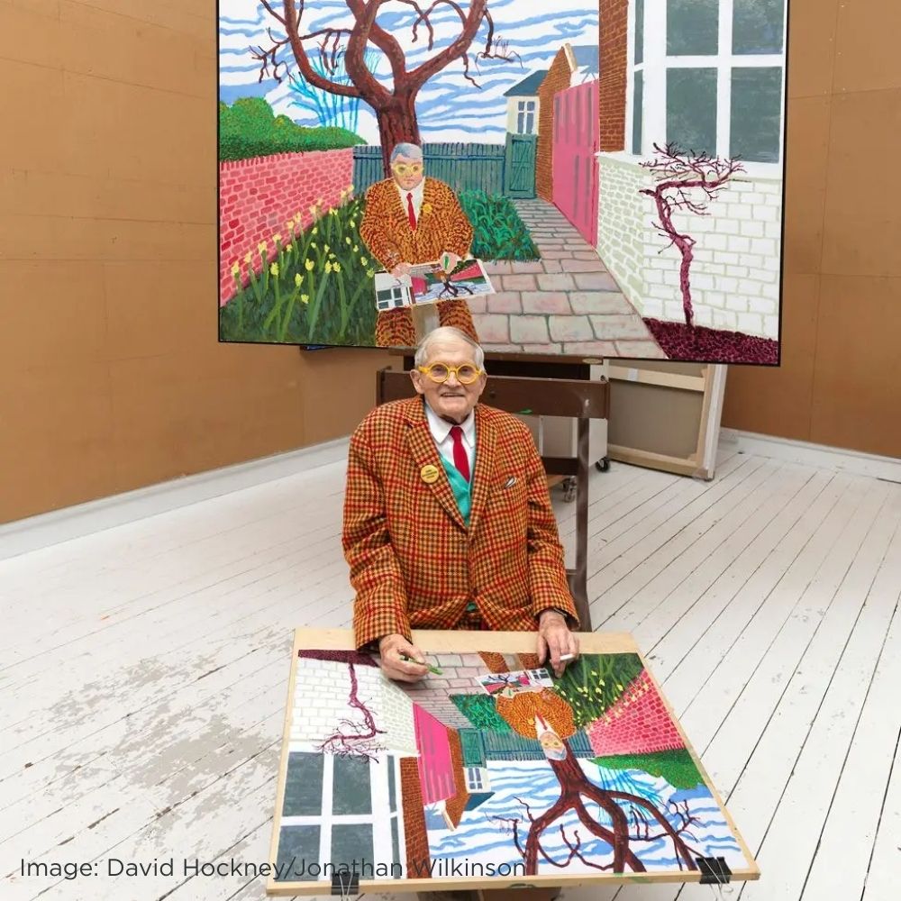 David Hockney 25: A Monumental Retrospective Blooms at Paris's Fondation Louis Vuitton