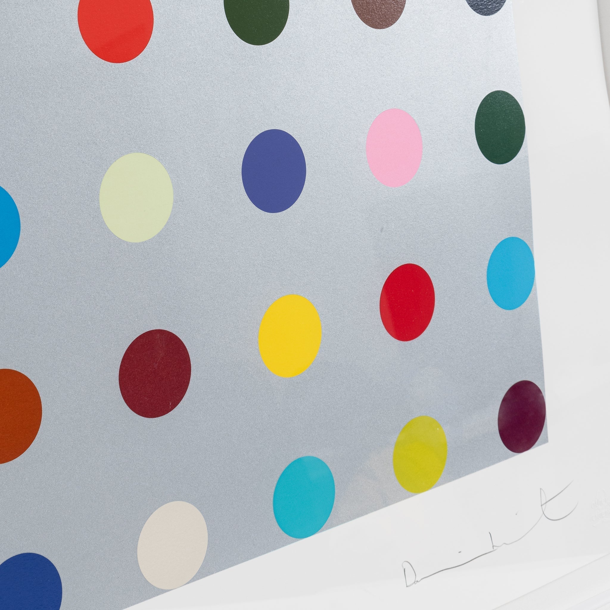 Damien Hirst Spot Print Contemporary abstract artwork