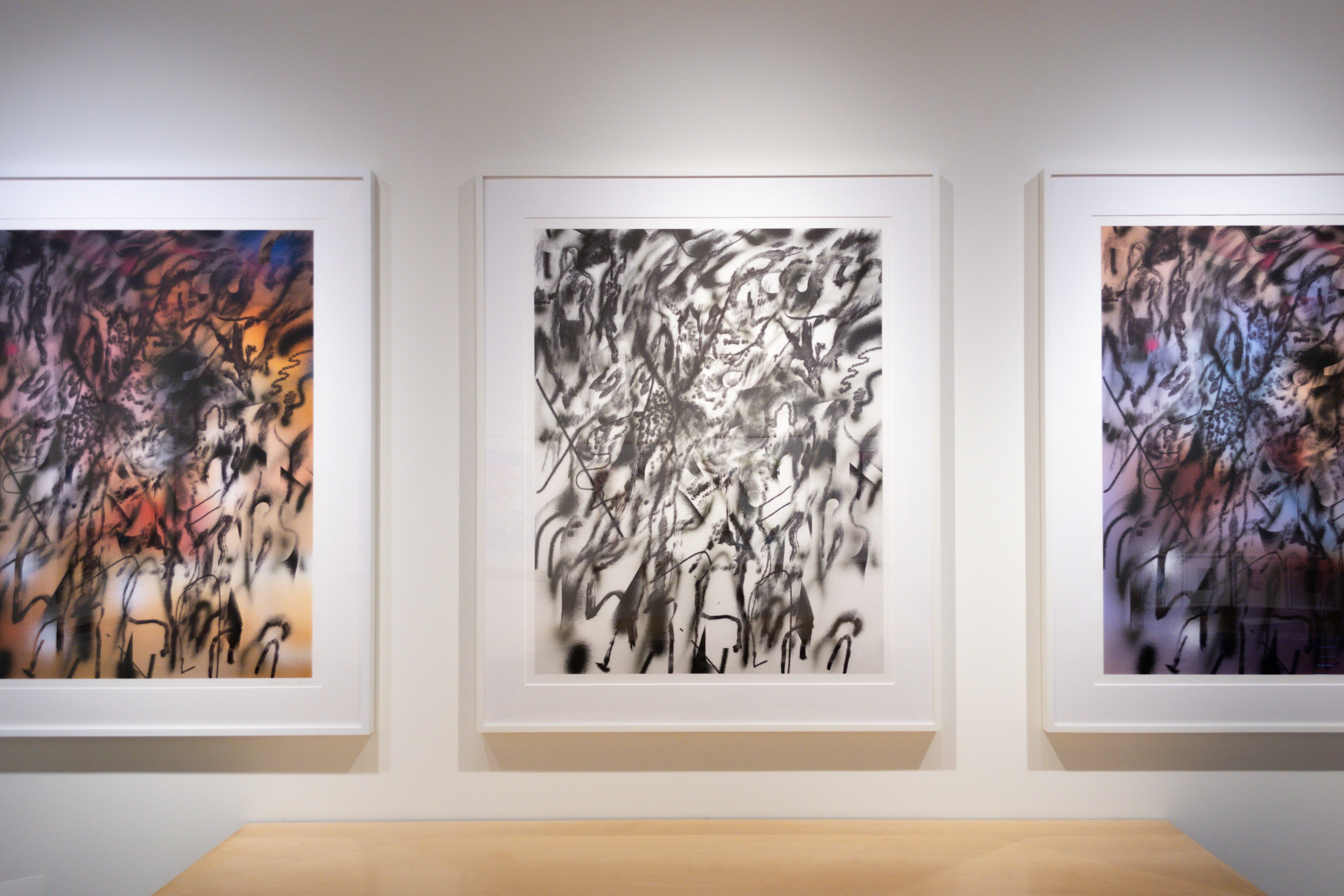 Julie Mehretu's Solo Exhibition at the White Cube, Bermondsey