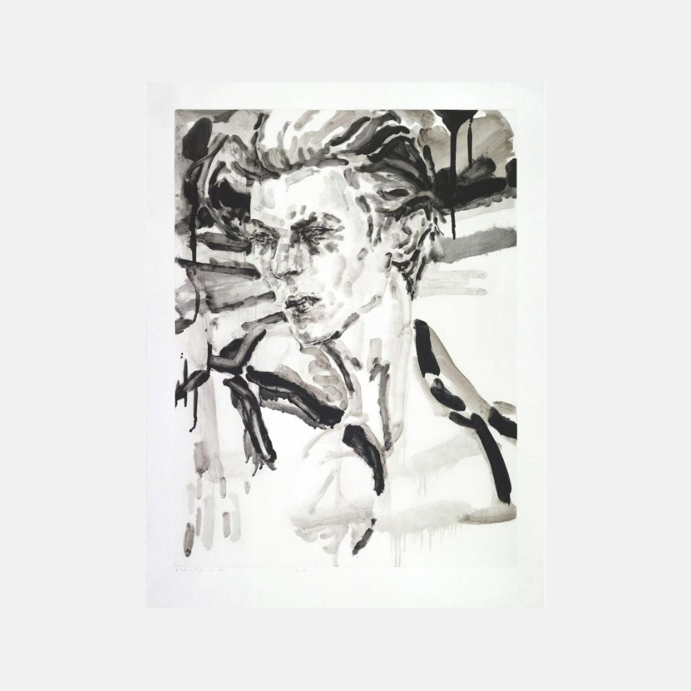 Elizabeth Peyton limited edition portrait print by the acclaimed contemporary artist