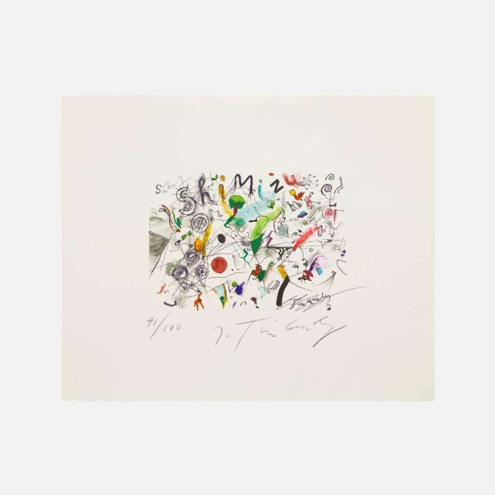 Jean Tinguely Prints and Multiples For Sale | Lougher Contemporary