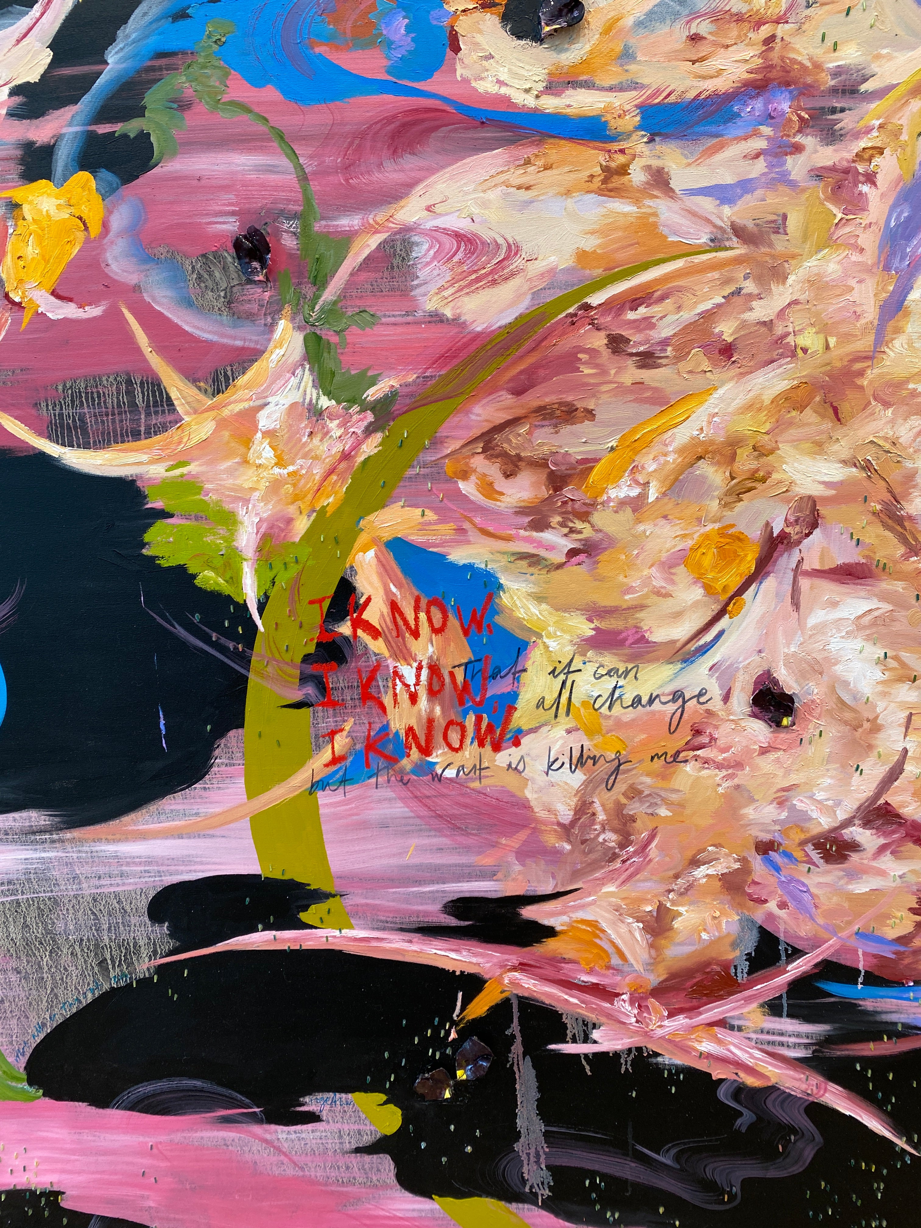 Michaela Yearwood-Dan installation view at Hauser & Wirth London