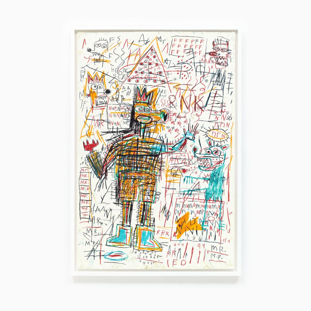 Jean-Michel Basquiat, The Figure Portfolio, 1982/2023 For Sale - Lougher Contemporary