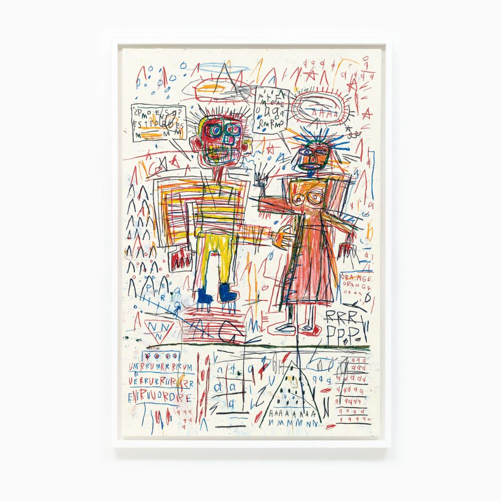 Jean-Michel Basquiat, The Figure Portfolio, 1982/2023 For Sale - Lougher Contemporary