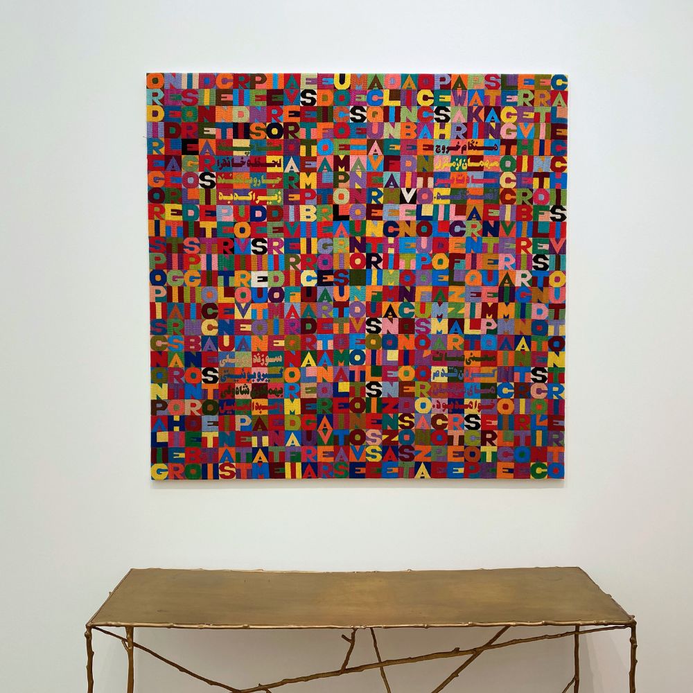 Frieze London Art Fair [aintings and highlights Boetti