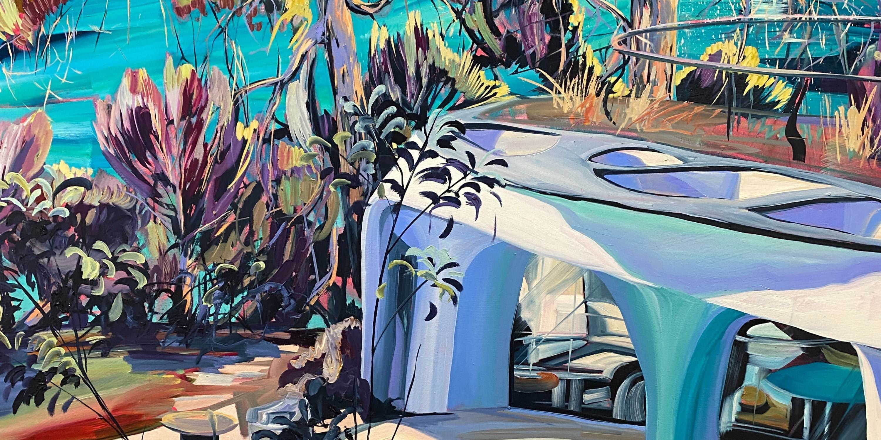 Rex Southwick Vivid Tropical Paintings