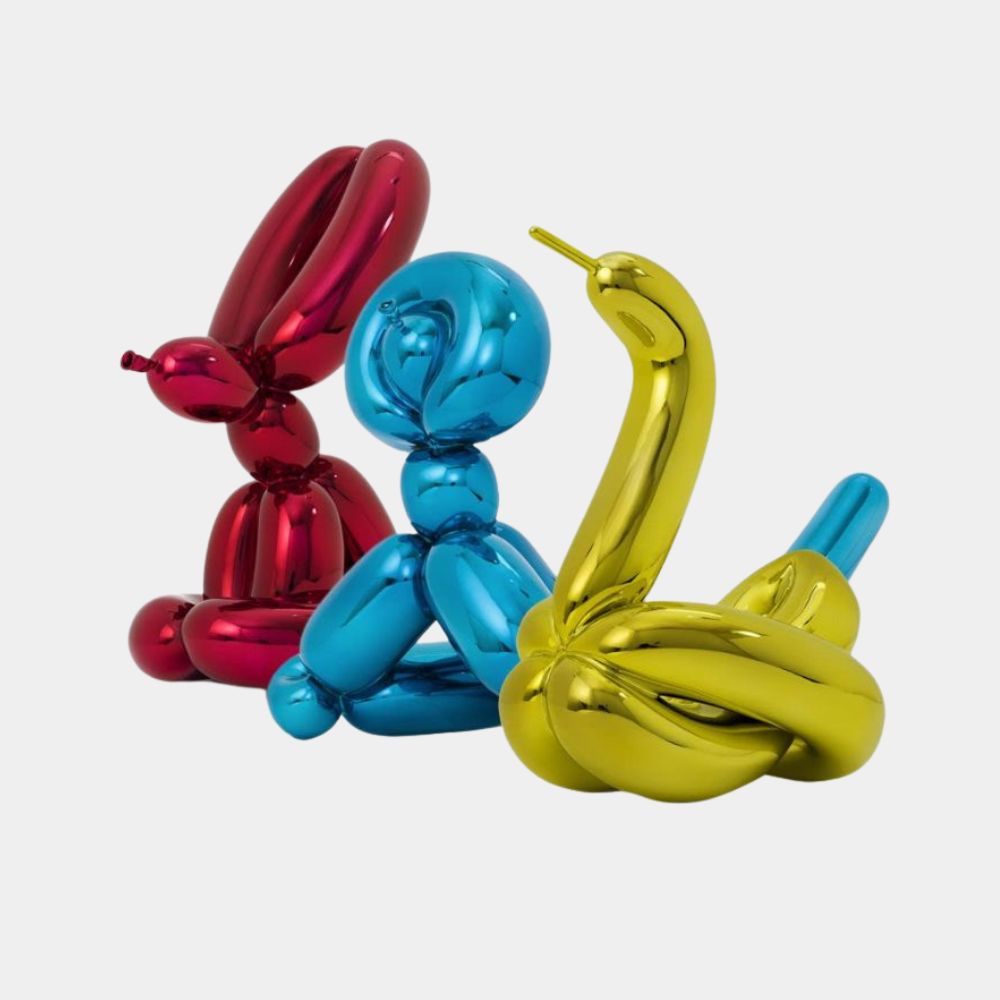 Jeff Koons, Balloon Animals Set I (with matching numbers), 2017 For Sale | Lougher Contemporary