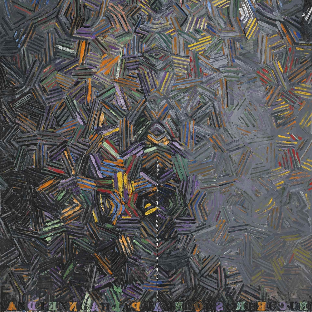 Jasper Johns contemporary art retrospective featuring paintings and prints