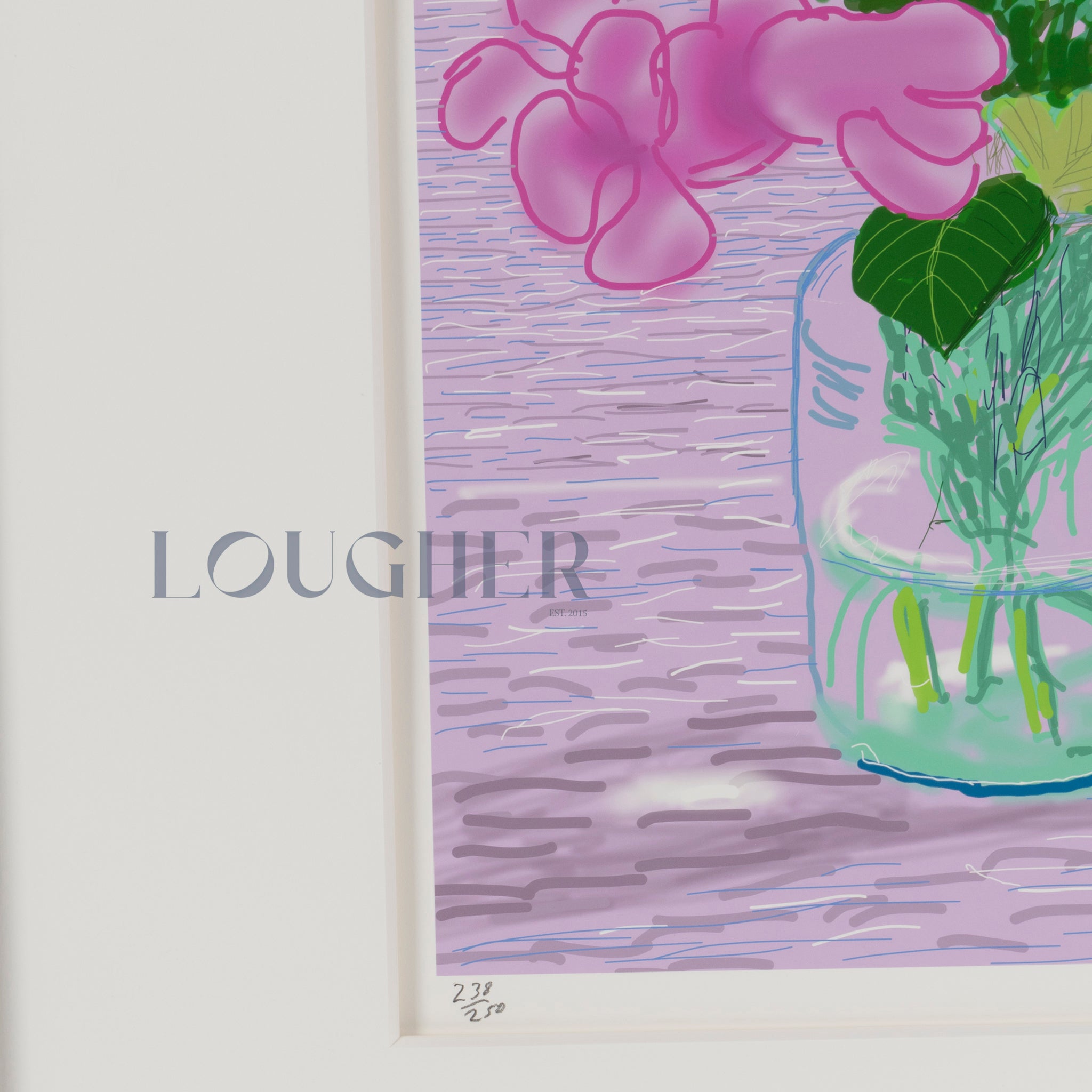 David Hockney, A Bigger Book, Art Edition A, ‘Untitled, 329’, 2010 For Sale | Lougher Contemporary