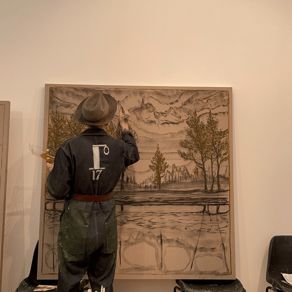 Billy Childish | Frieze London | Lougher