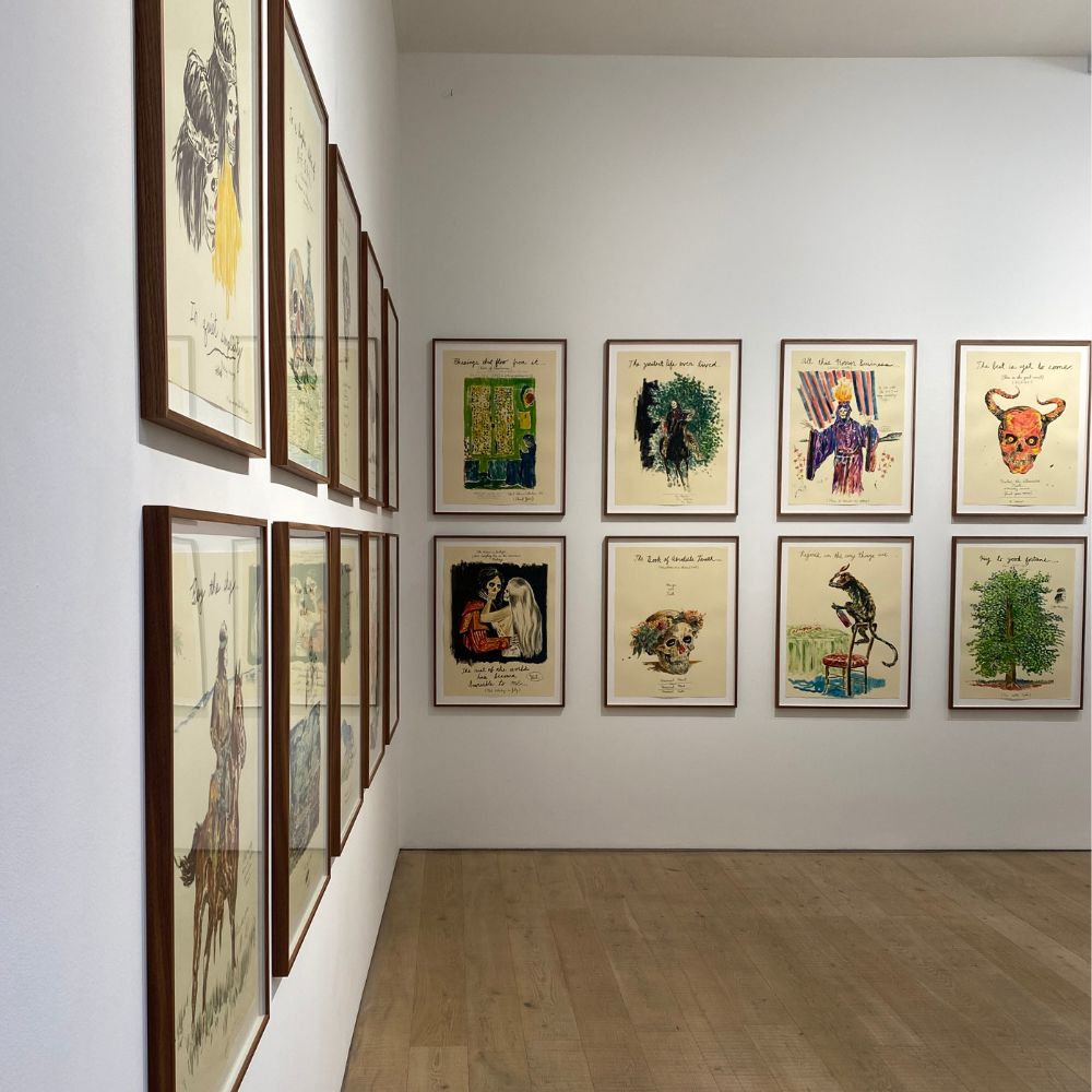 Wes Lang The Black Paintings