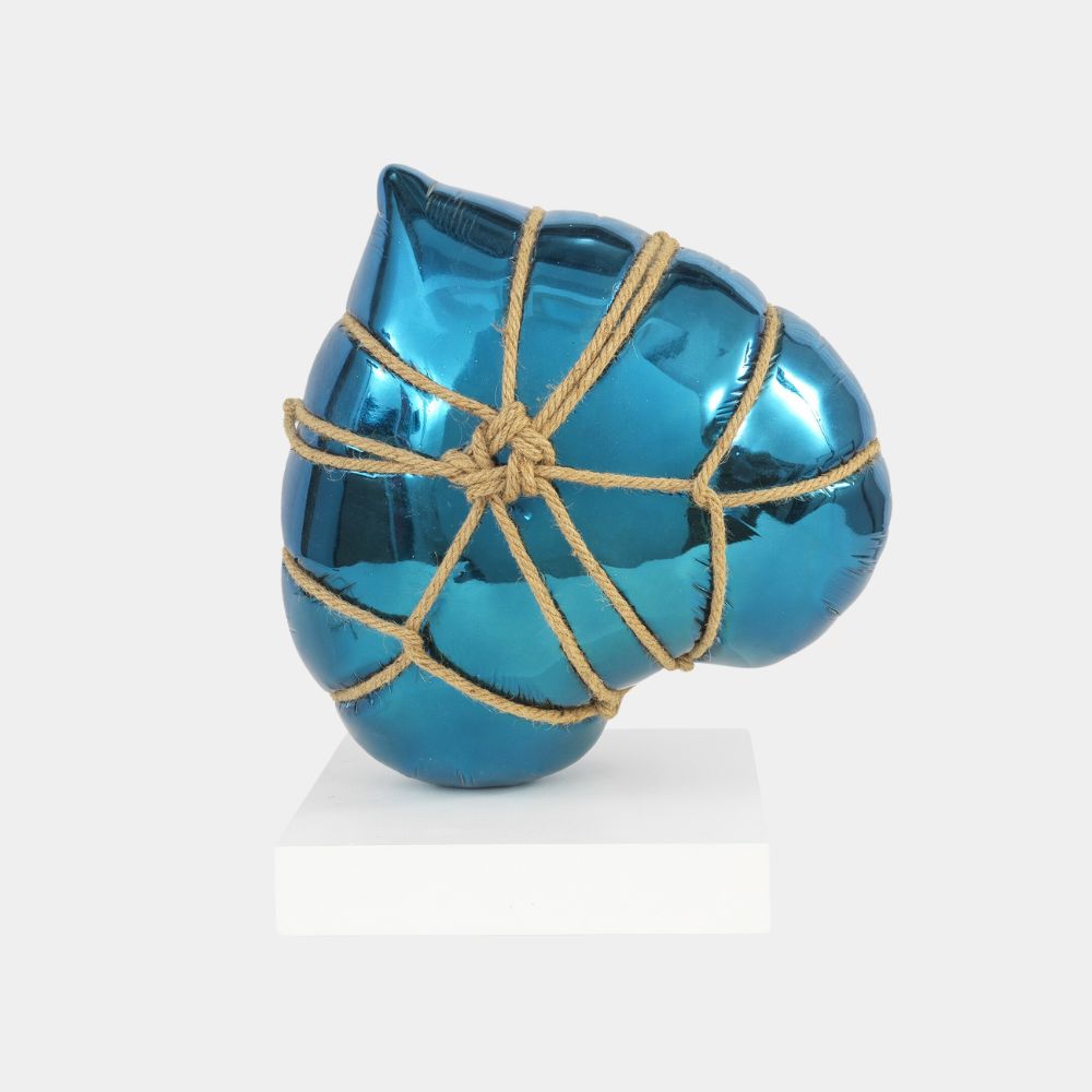 Adam Parker Smith, Shibari Heart (Blue), 2019 For Sale | Lougher Contemporary