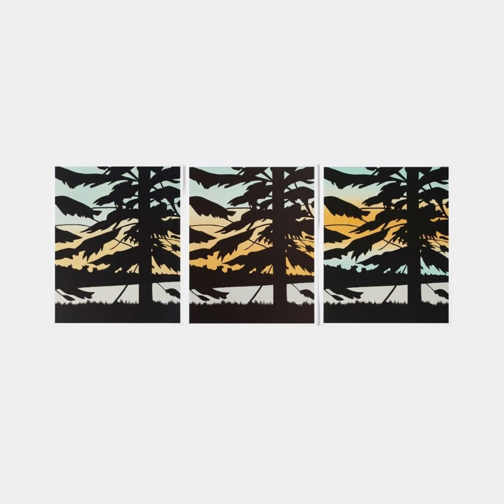 Alex Katz, Twilight (Portfolio of 3), 2009 For Sale | Lougher Contemporary