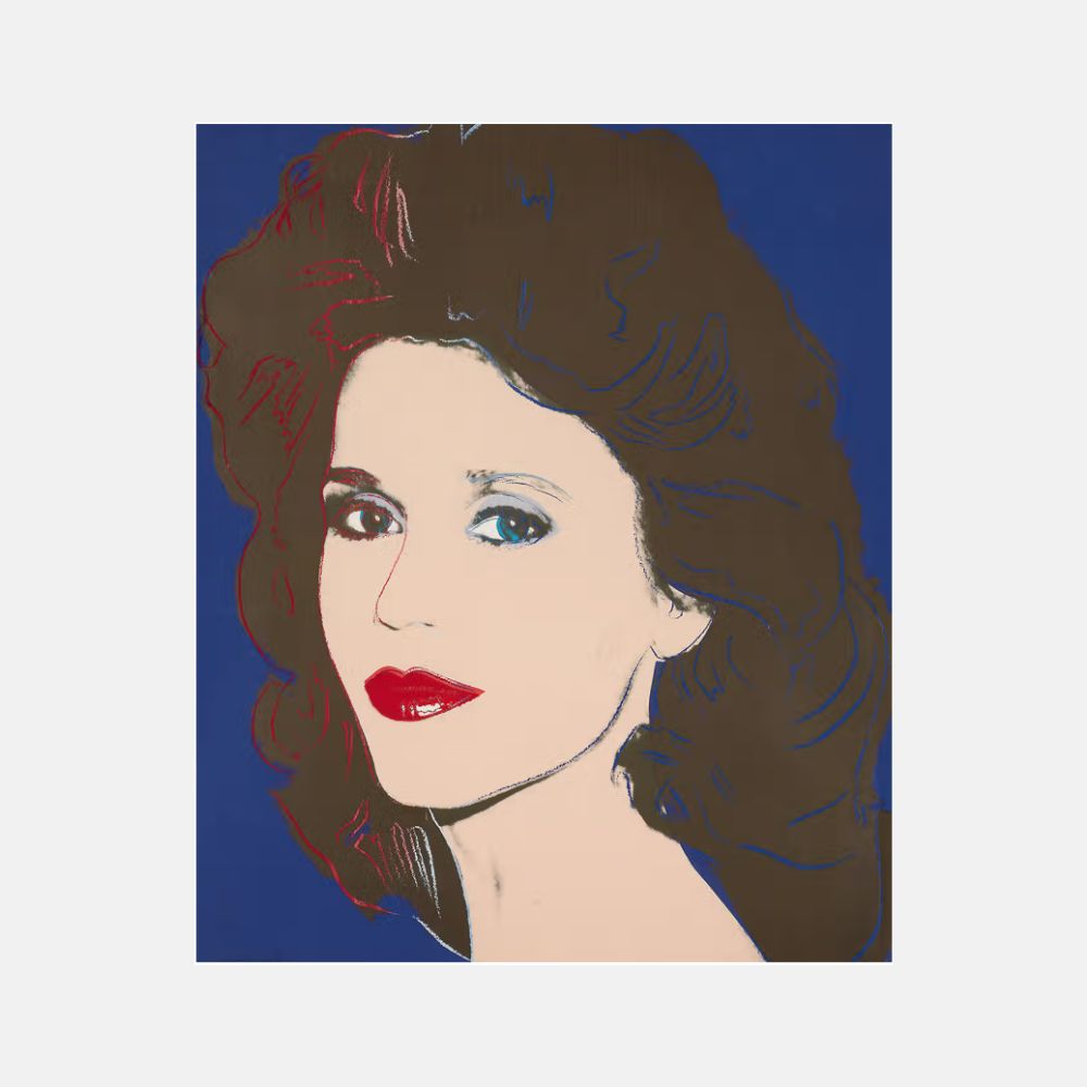 Andy Warhol, Jane Fonda (F. & S. II.268), 1982 For Sale | Lougher Contemporary