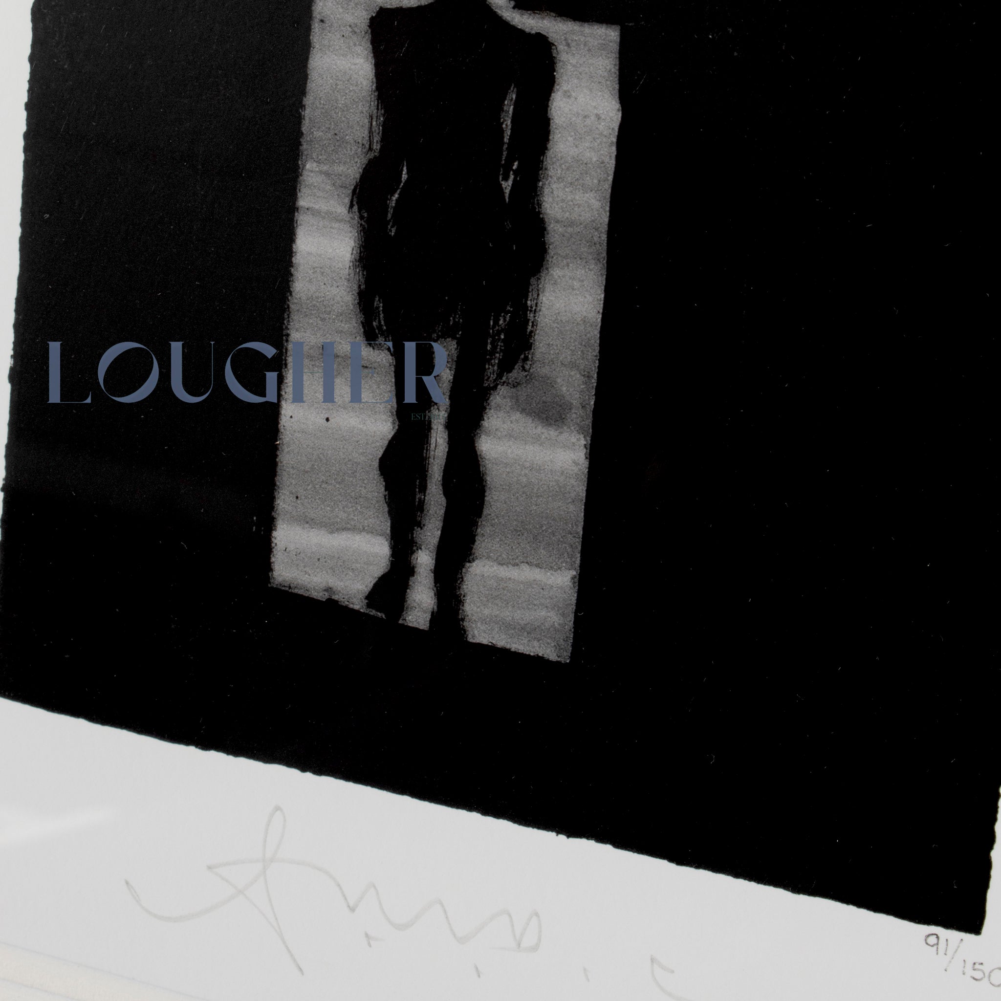 Limited edition Antony Gormley "Room" print from 2008, showcasing Gormley's distinctive contemporary art style.