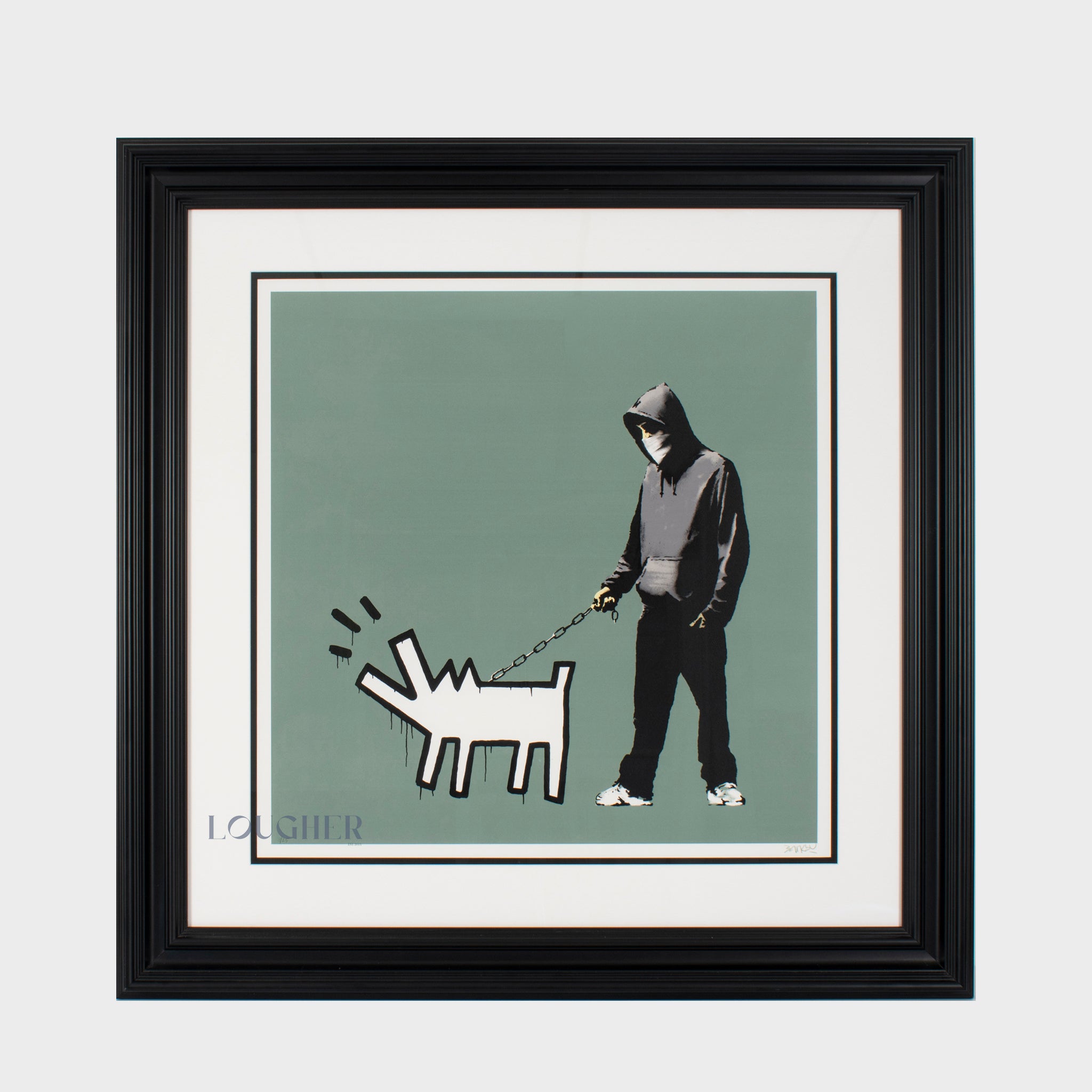 Banksy, Choose Your Weapon (Slate), 2010 For Sale | Lougher Contemporary