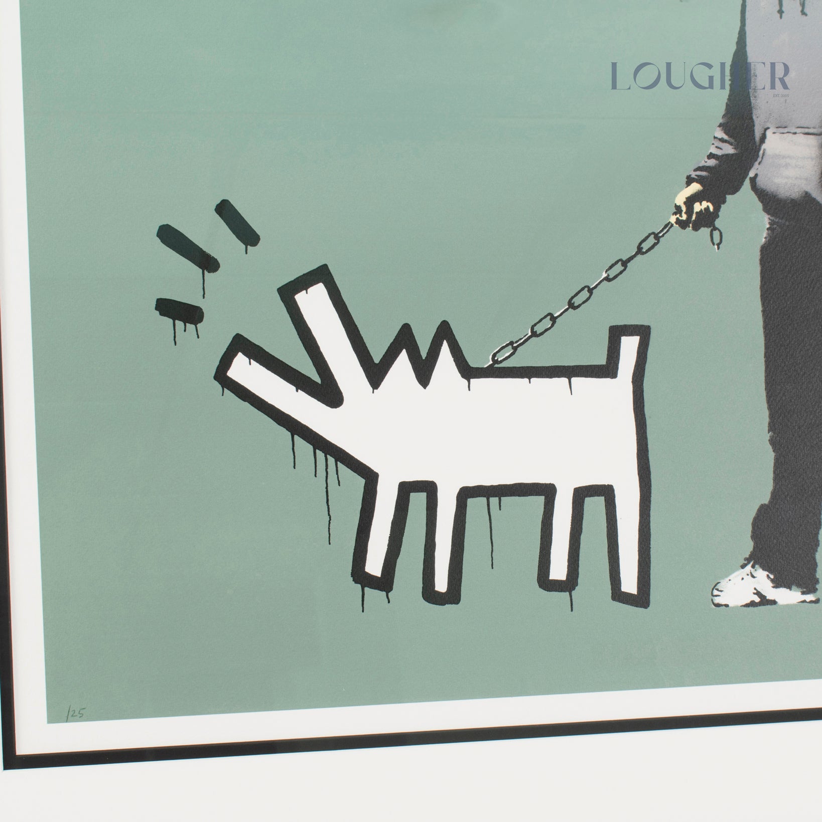 Banksy, Choose Your Weapon (Slate), 2010 For Sale | Lougher Contemporary