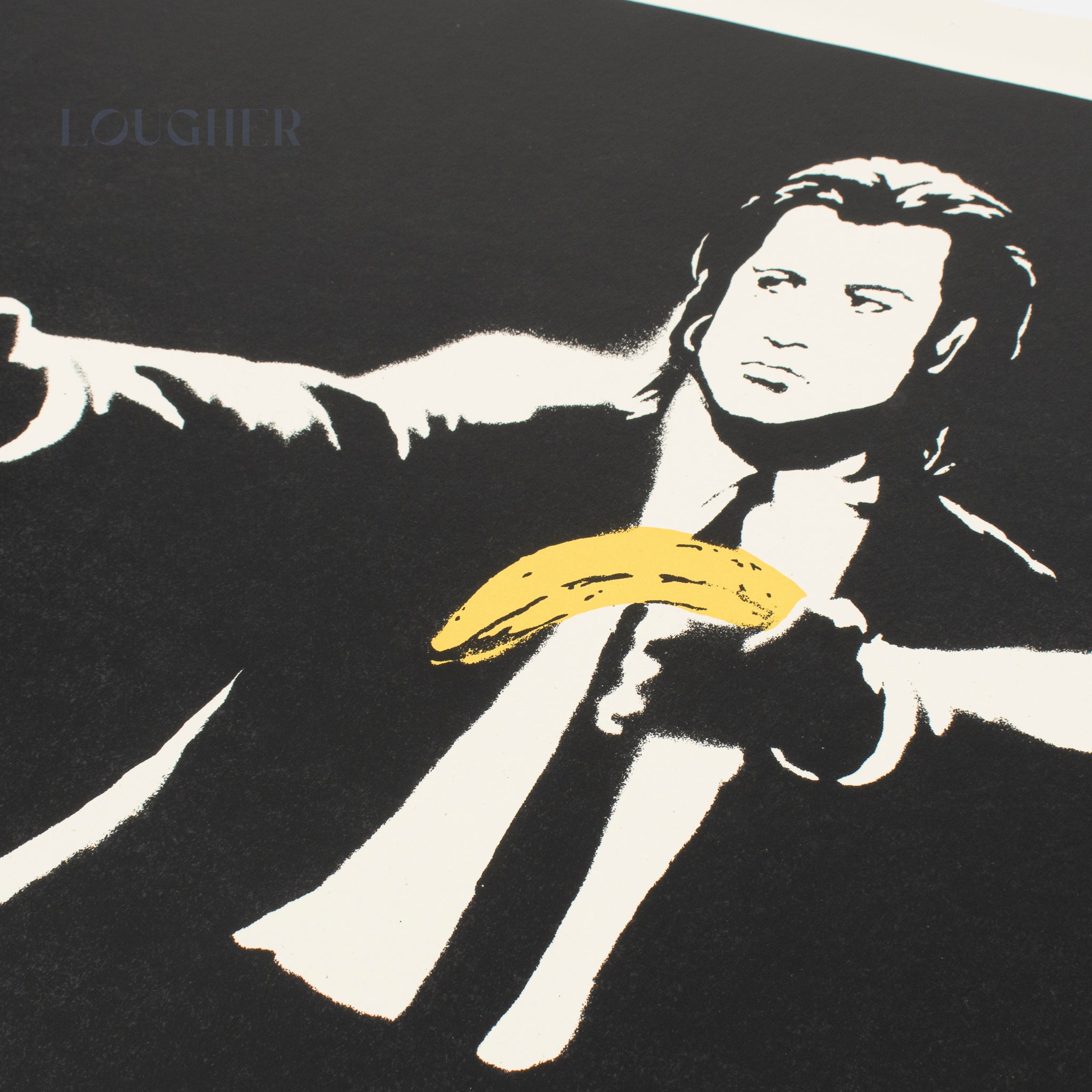 Banksy, Pulp Fiction (Unsigned), 2004 For Sale | Lougher Contemporary