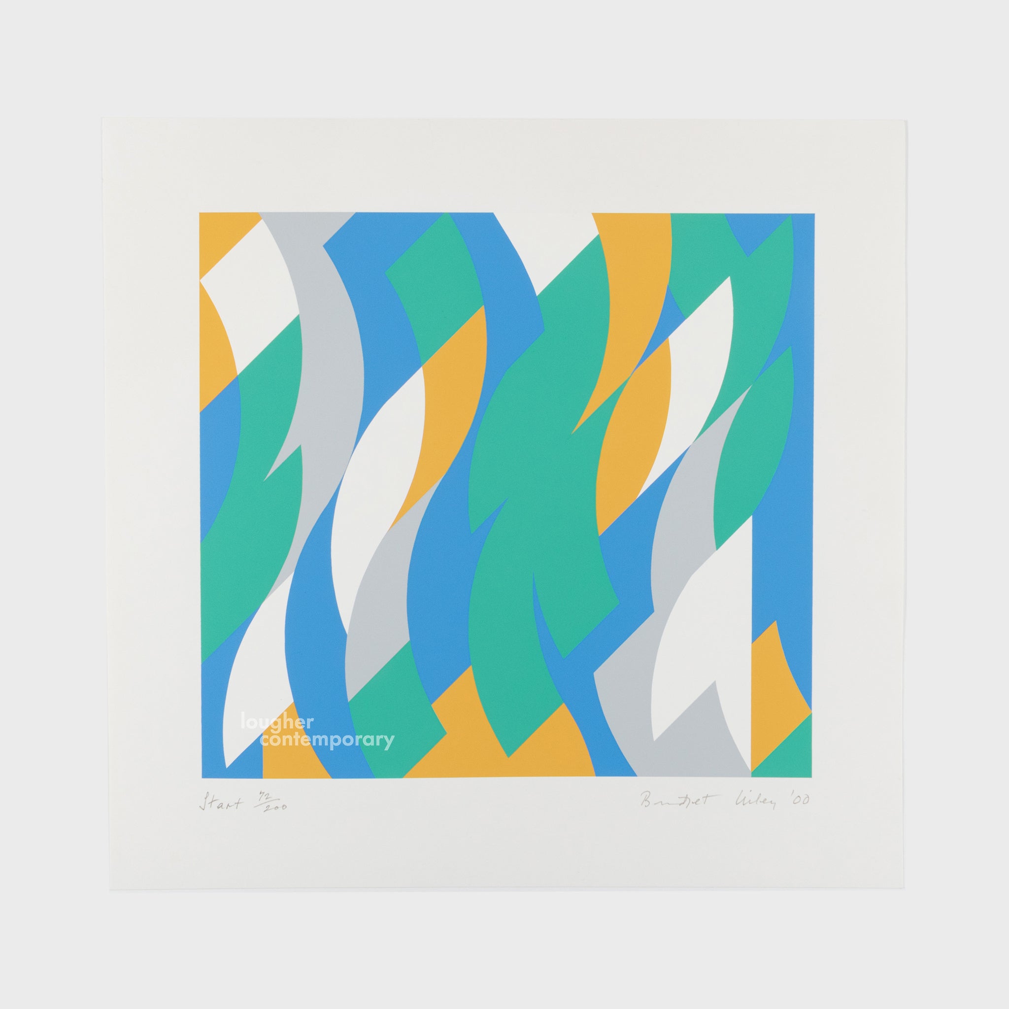 Bridget Riley, Start, 2000 For Sale | Lougher Contemporary