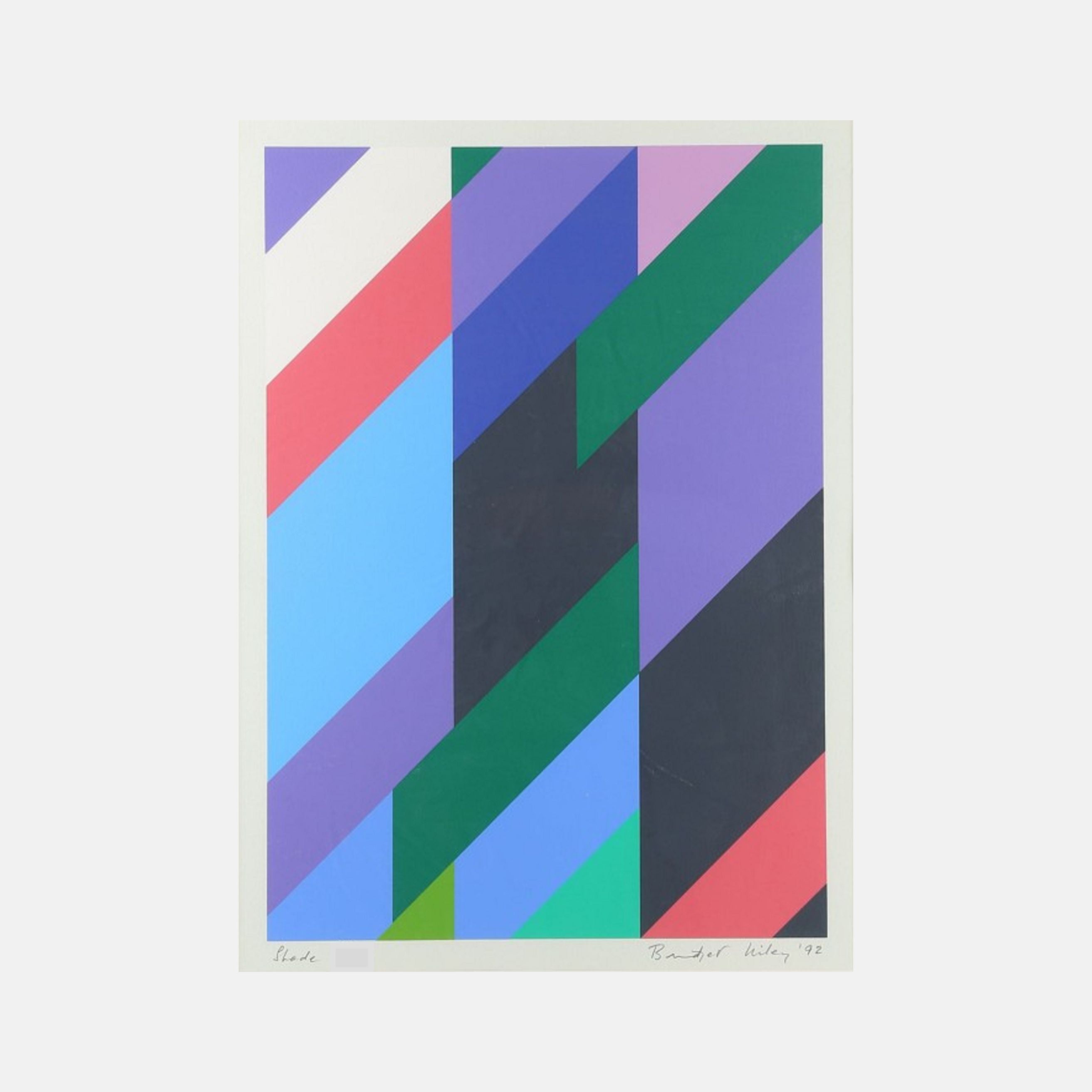 Bridget Riley, Shade, 1992 For Sale - Lougher Contemporary