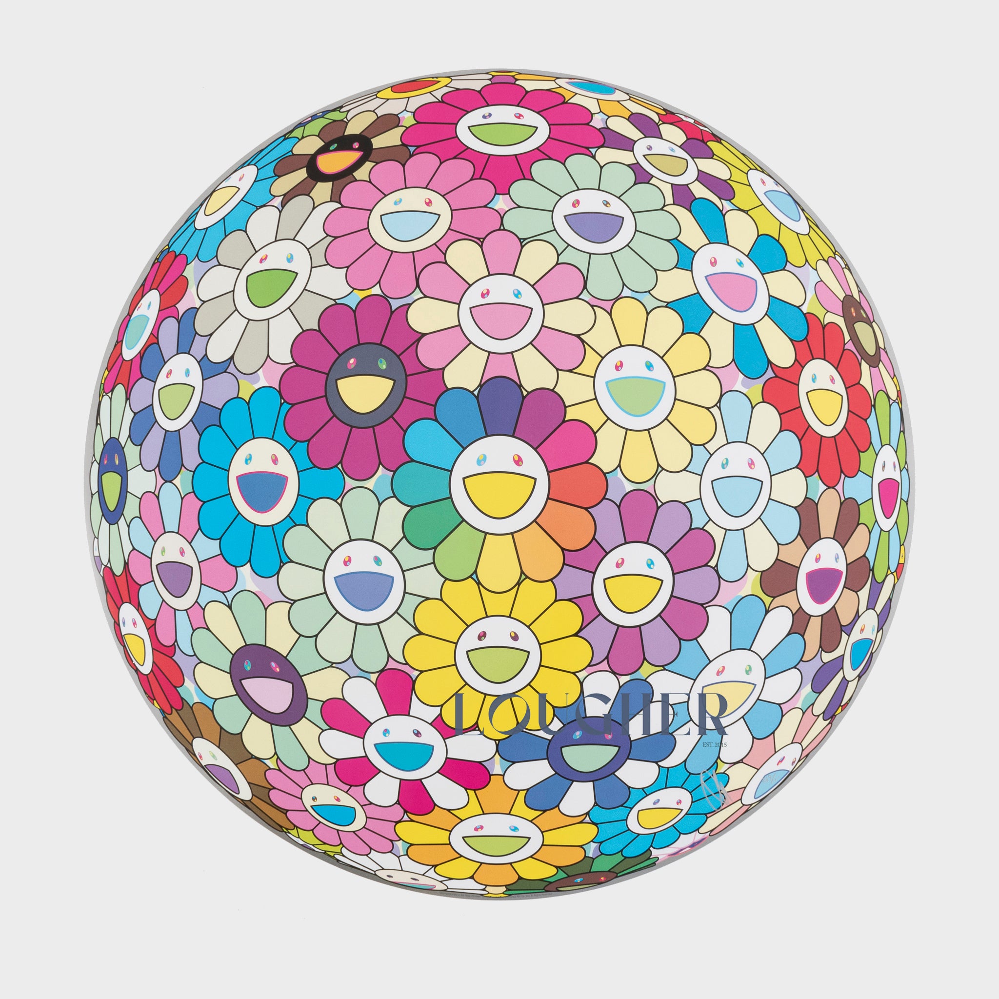 Takashi Murakami, Burying My Face in the Field of Flower, 2022