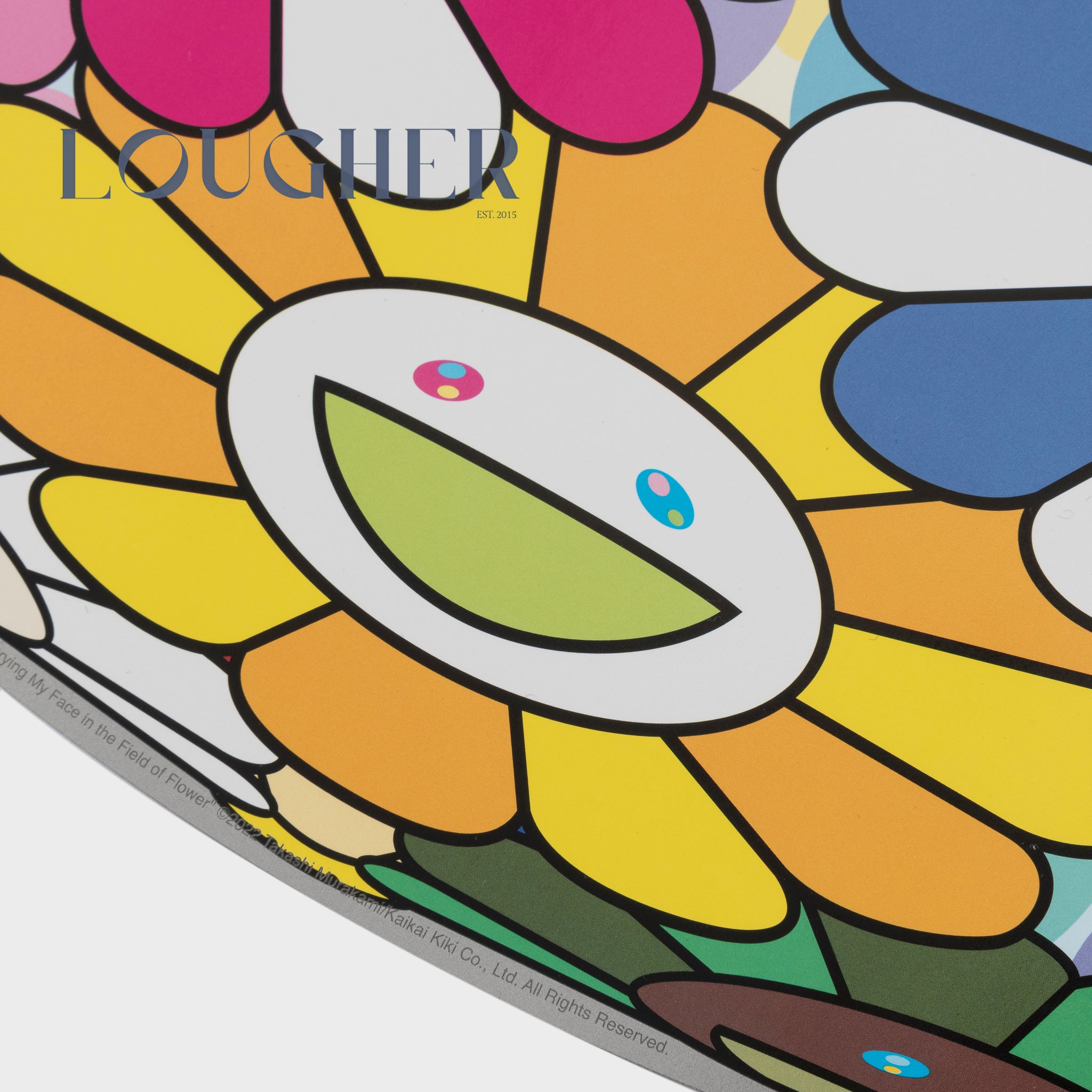 Takashi Murakami, Burying My Face in the Field of Flower, 2022