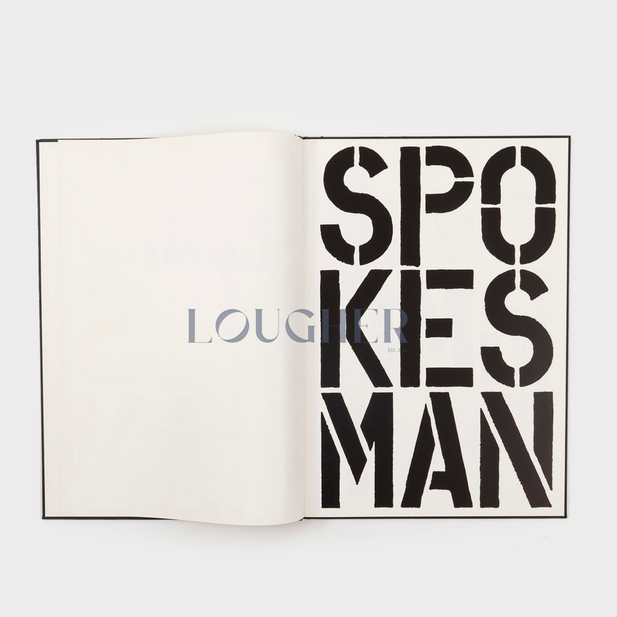Christopher Wool, Black Book, 1989