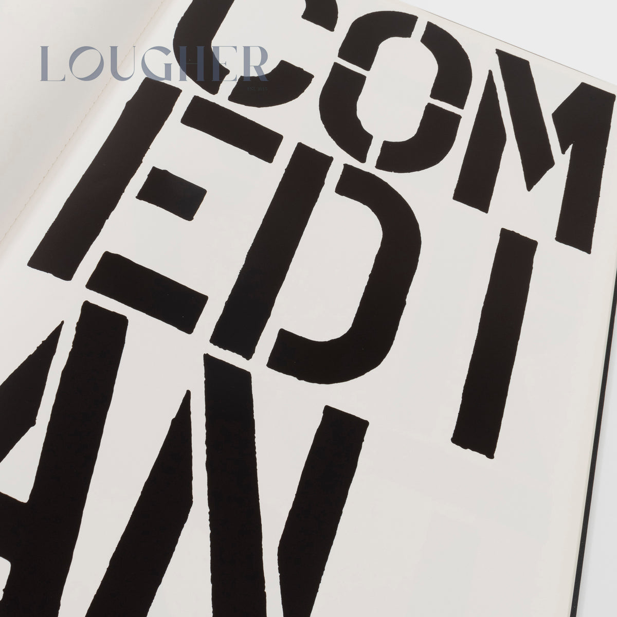 Christopher Wool, Black Book, 1989