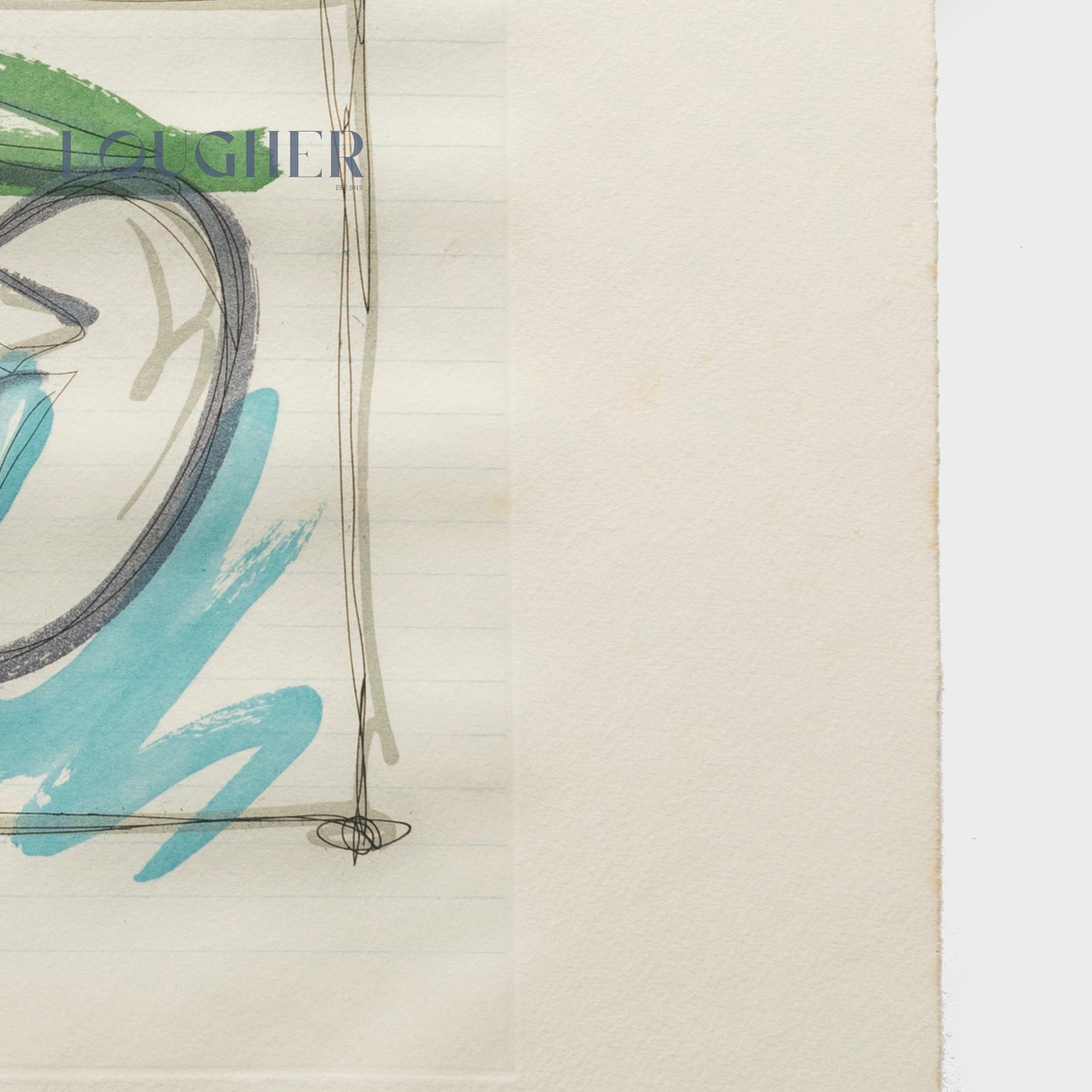 Claes Oldenburg, Sketch for a Sculpture in the Form of a Steel Tack, 1981 For Sale | Lougher Contemporary