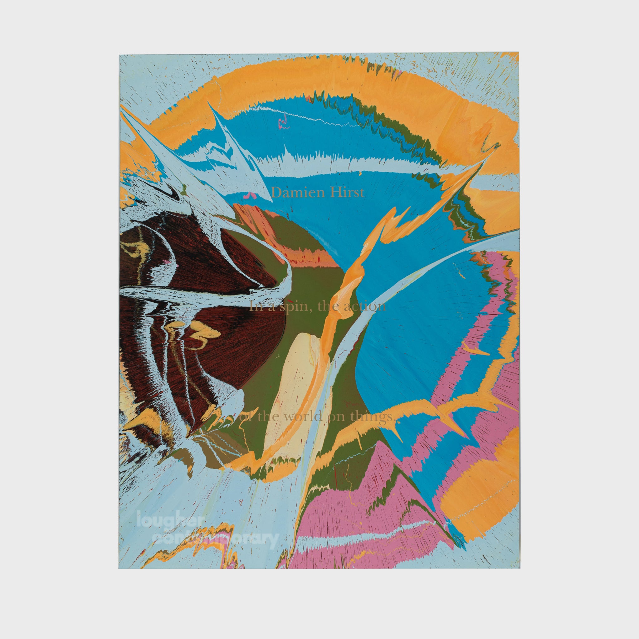 Damien Hirst, In a Spin, the Action of the World on Things, Volume 1, 2022 For Sale - Lougher Contemporary