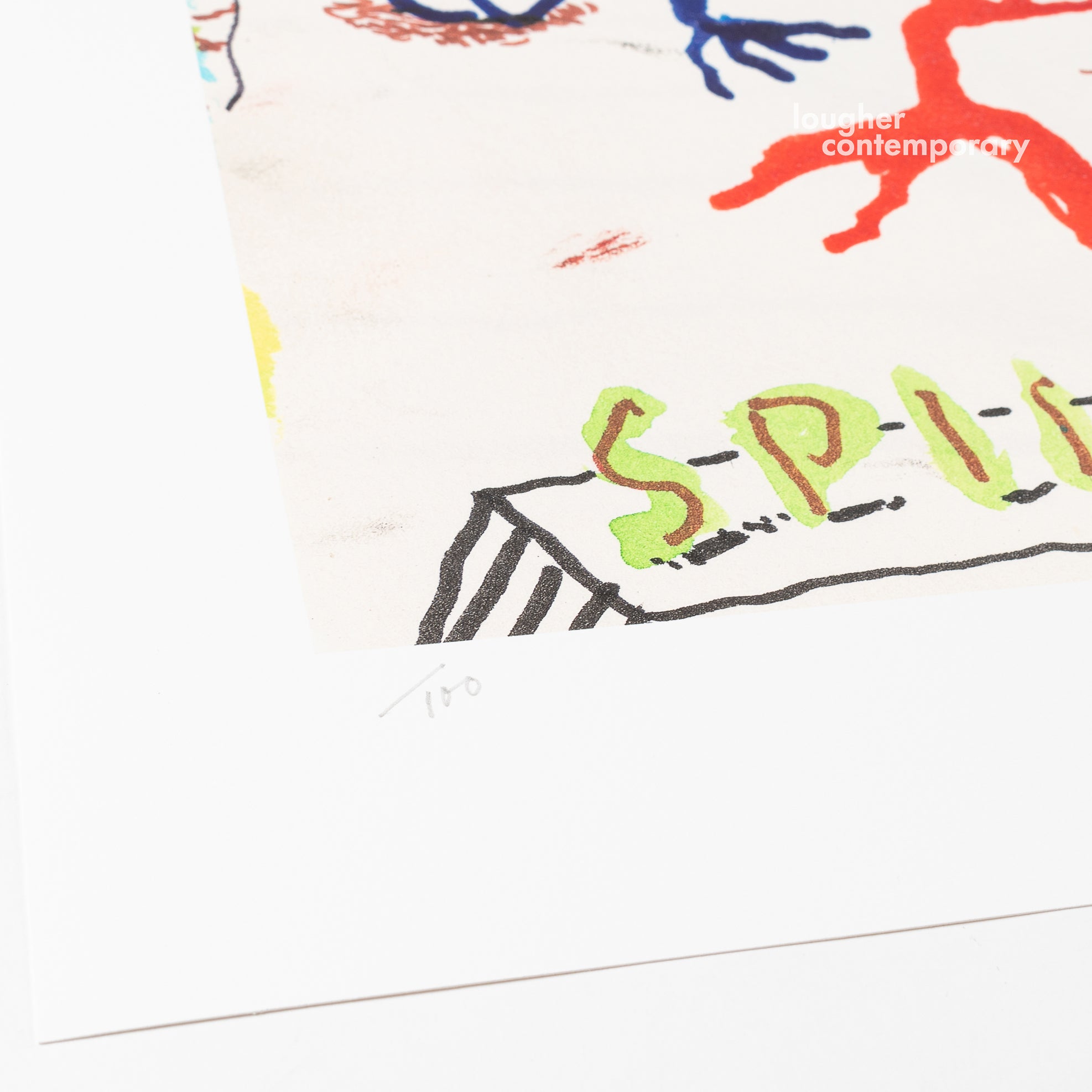 David Hockney, Spilt Ink with Tests (from 220 for 2020), 2020 For Sale | Lougher Contemporary