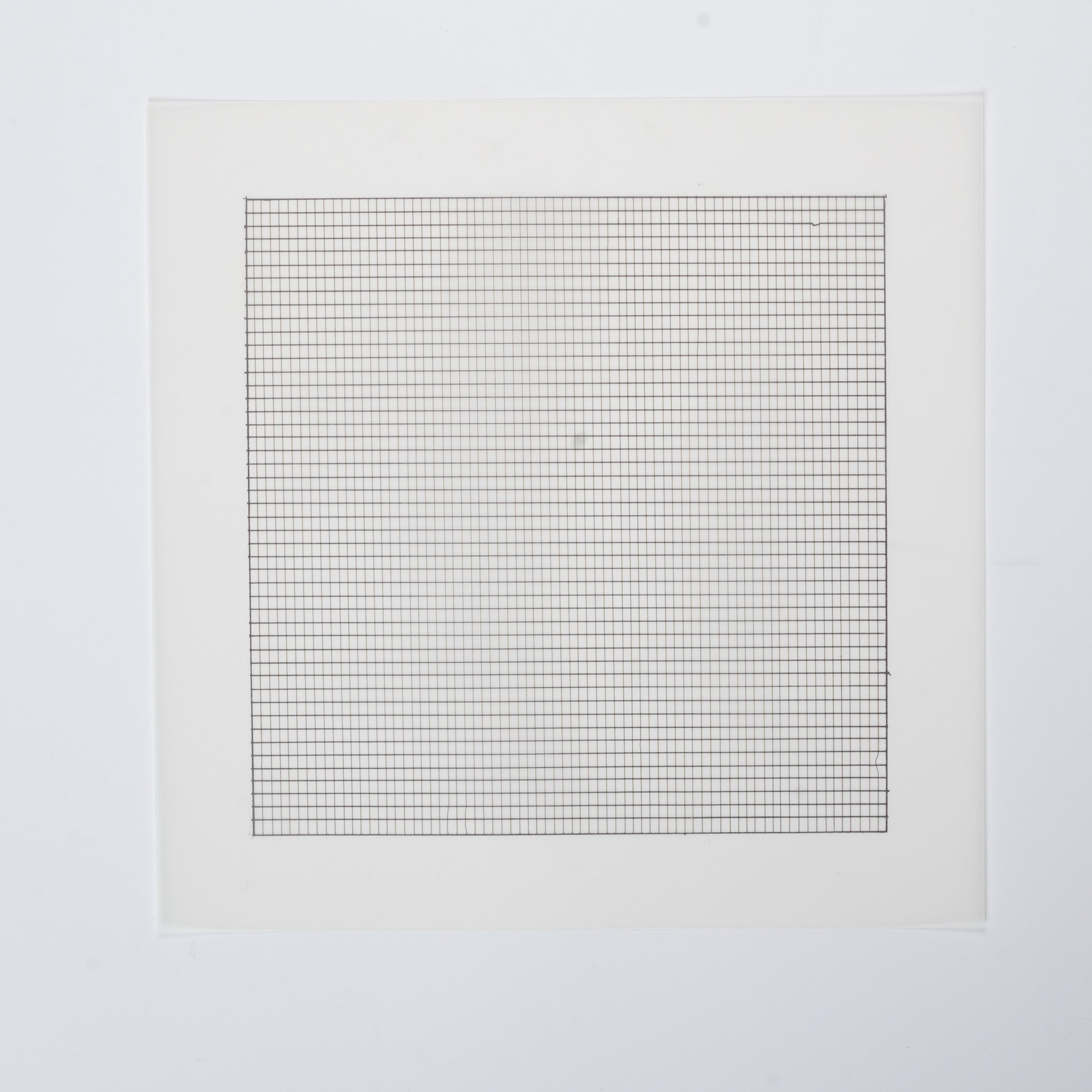 Agnes Martin, Untitled (from Paintings and Drawings: 1974-1990), 1993 For Sale | Lougher Contemporary