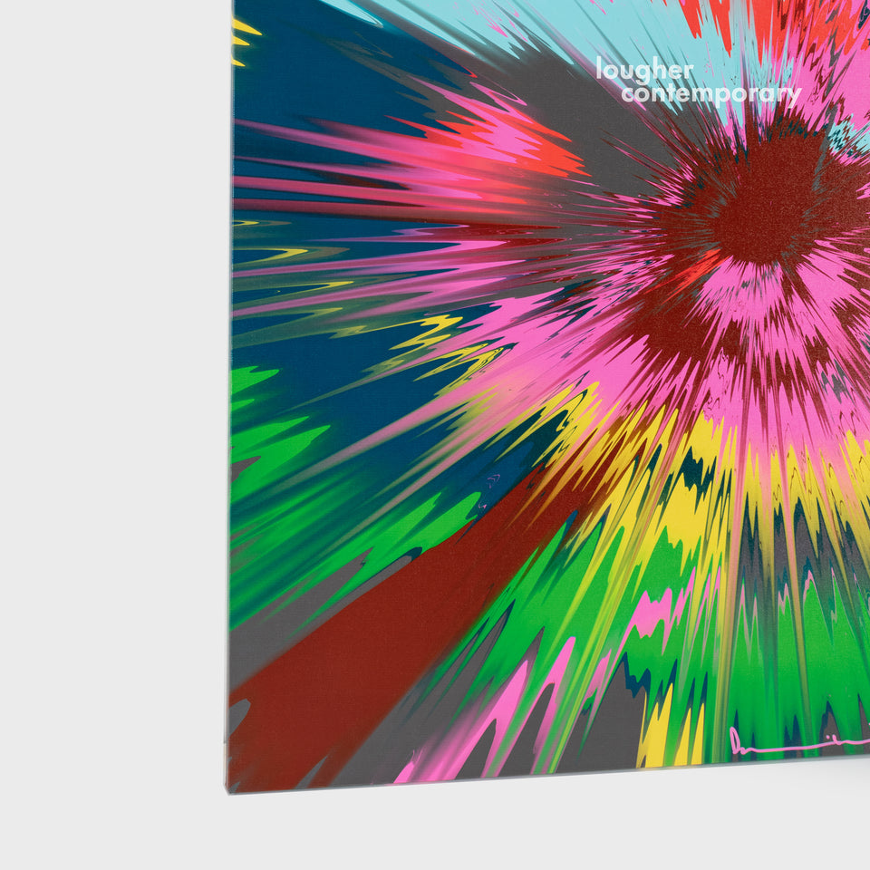 Damien Hirst, H12-5 Beautiful, Very Undescribable, Almost Universal, Altogether Novel, Extremely Fascinating And Delightful Vapor Painting (unique print from The Beautiful Paintings), 2023 For Sale - Lougher Contemporary