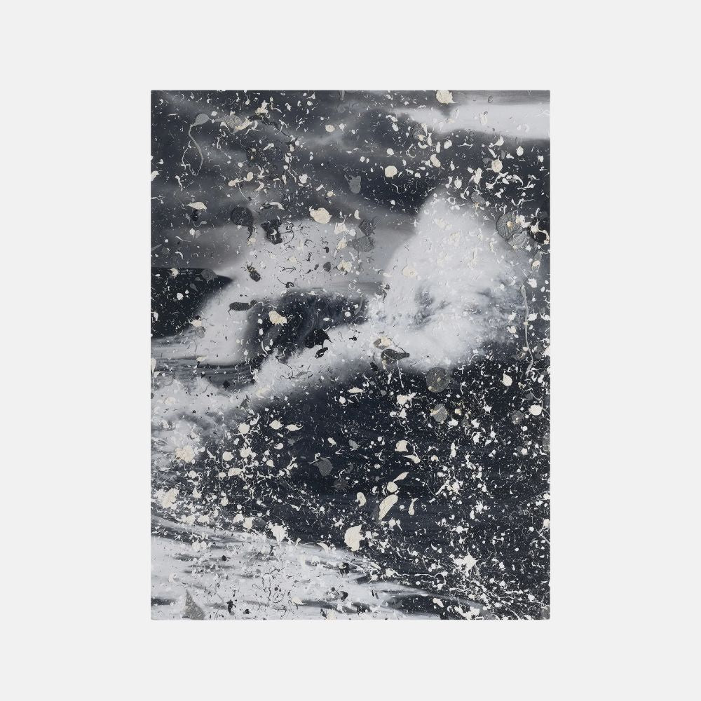 Limited edition Damien Hirst print titled Doldrums from Where the Land Meets the Sea, 2023, featuring vibrant abstract artwork.