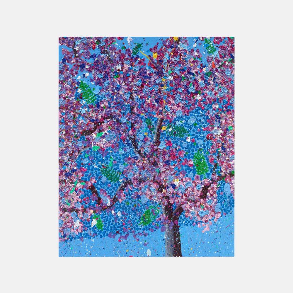 Damien Hirst, H20-4 Serenity (from the Emotions), 2026, giclée direct print on aluminium composite panel.