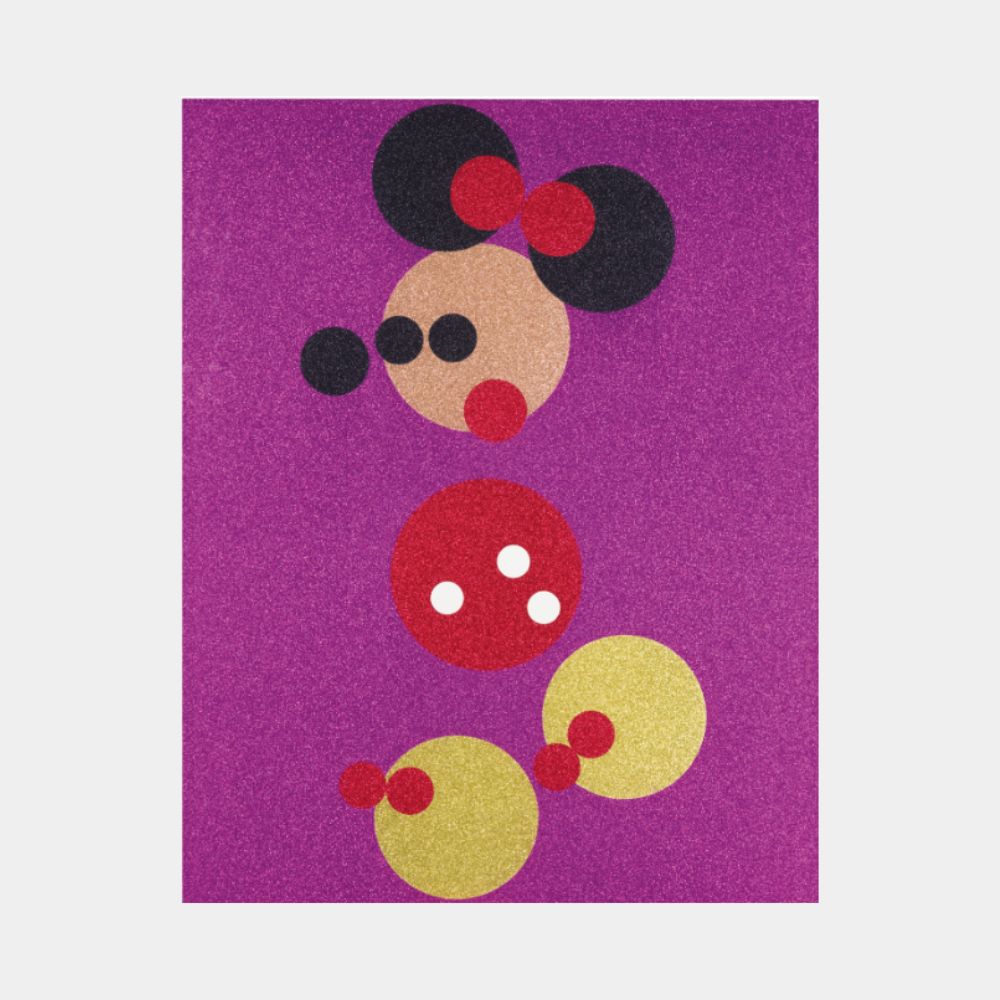 Damien Hirst, Minnie (Pink glitter) (Small), 2016 For Sale | Lougher Contemporary