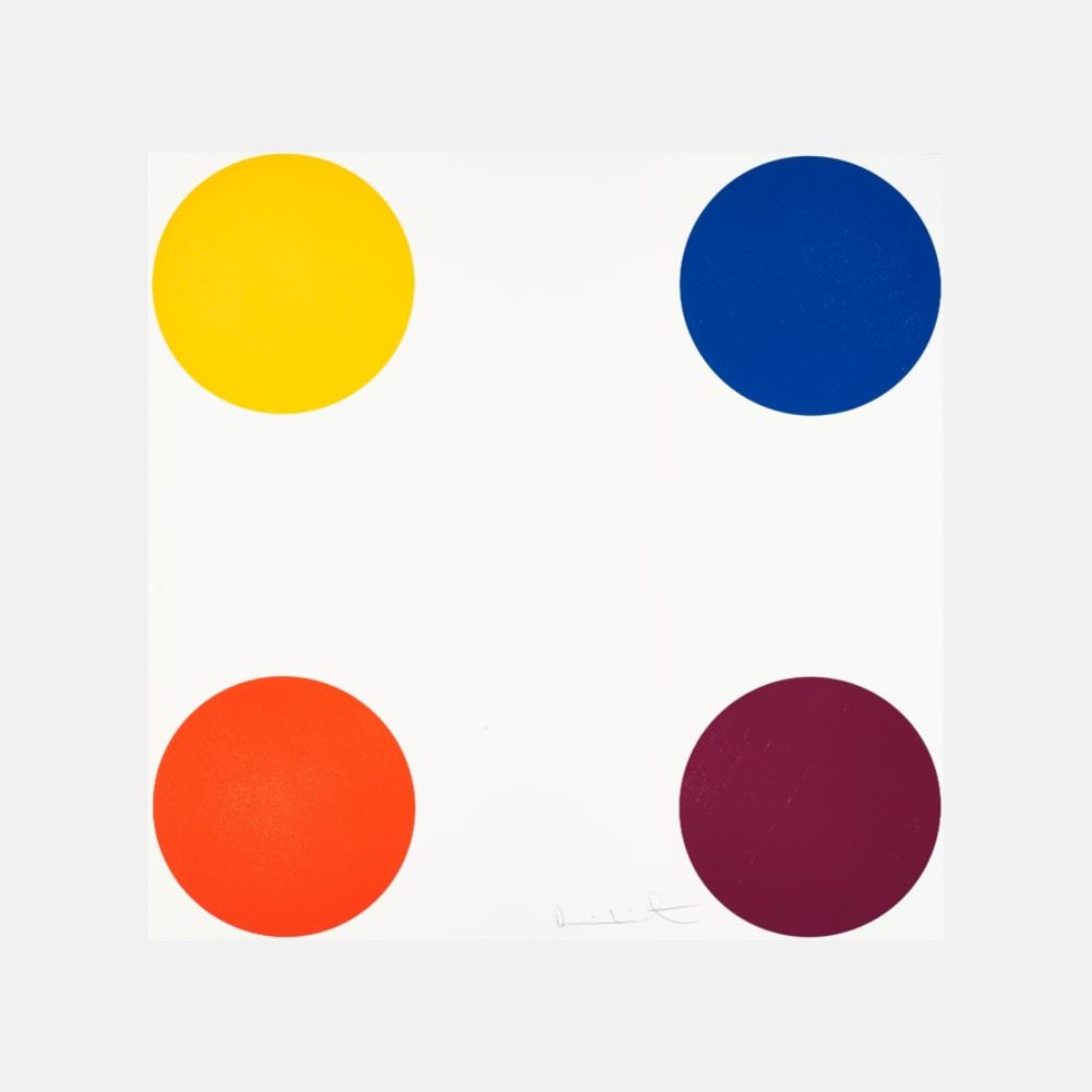 Damien Hirst, Norleucine, from 12 Woodcut Spots, 2010 For Sale | Lougher Contemporary