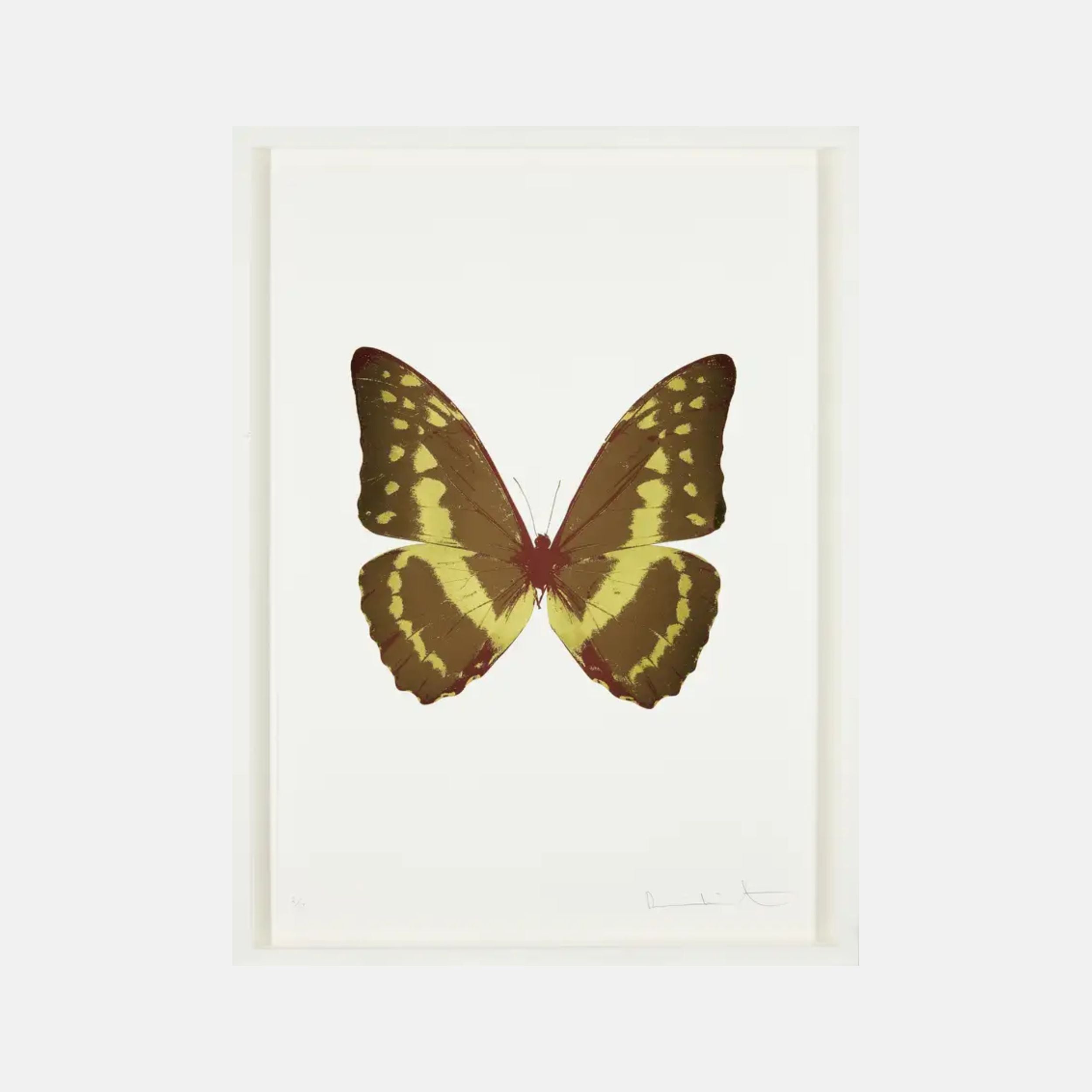 Damien Hirst, The Souls III - Chocolate/Oriental Gold/Burgundy, 2010 For Sale | Lougher Contemporary 