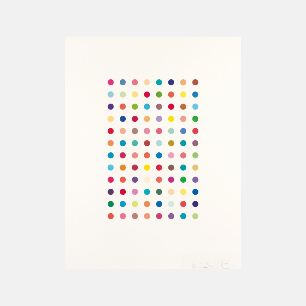 Damien Hirst, Xylene Cyanol Dye Solution, 2005