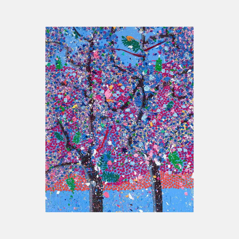 Damien Hirst, H20-1 (Love) from The Emotions, 2026, contemporary art print featuring vibrant colours and expressive imagery