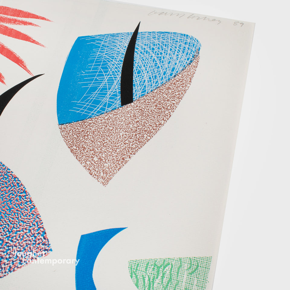 David Hockney, Diptychon, 1989 For Sale - Lougher Contemporary