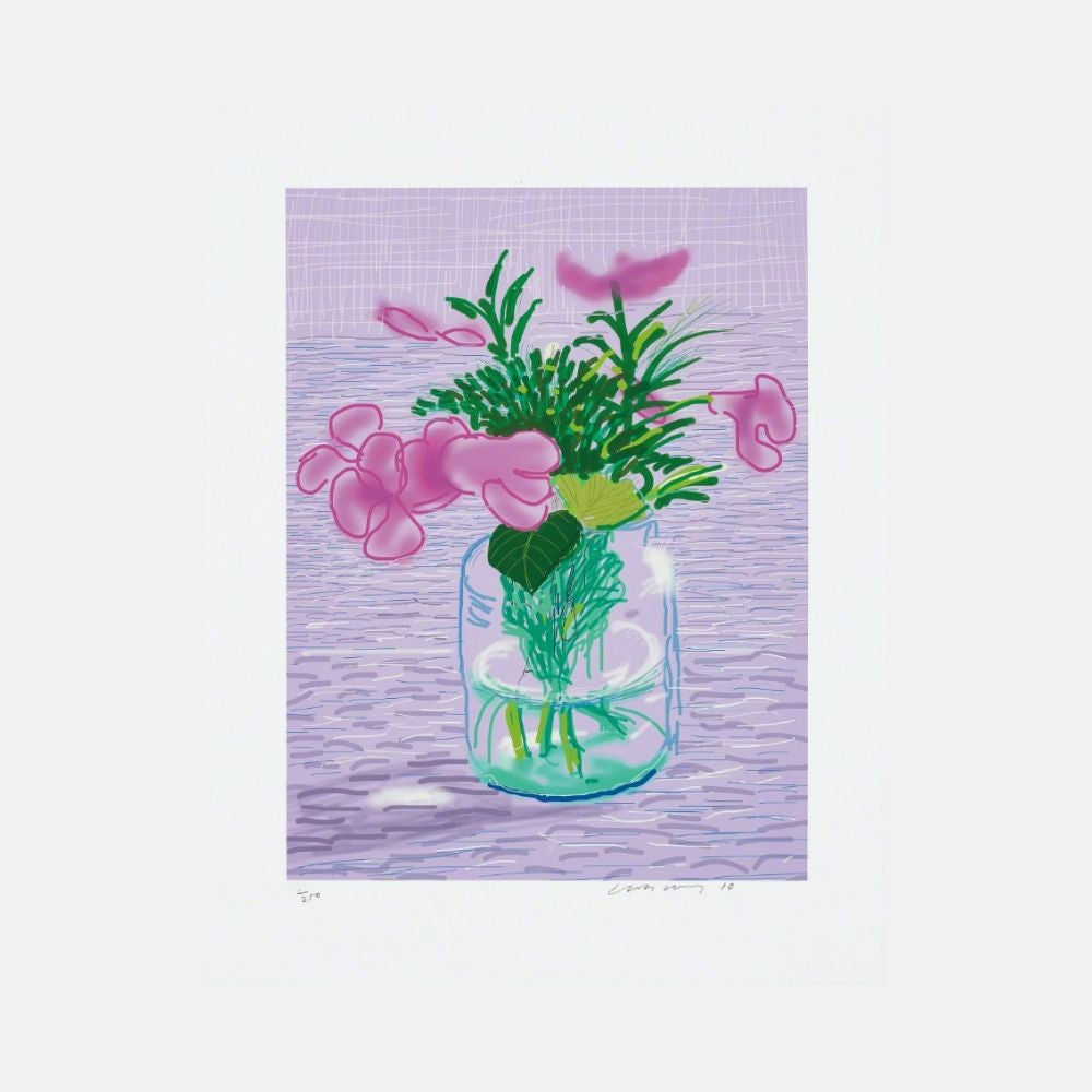 David Hockney, A Bigger Book, Art Edition A, ‘Untitled, 329’, 2010 For Sale | Lougher Contemporary