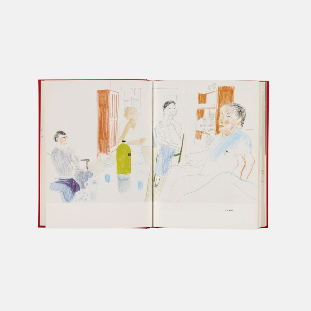 David Hockney, Red Square and the Forbidden City, from China Diary, 1982