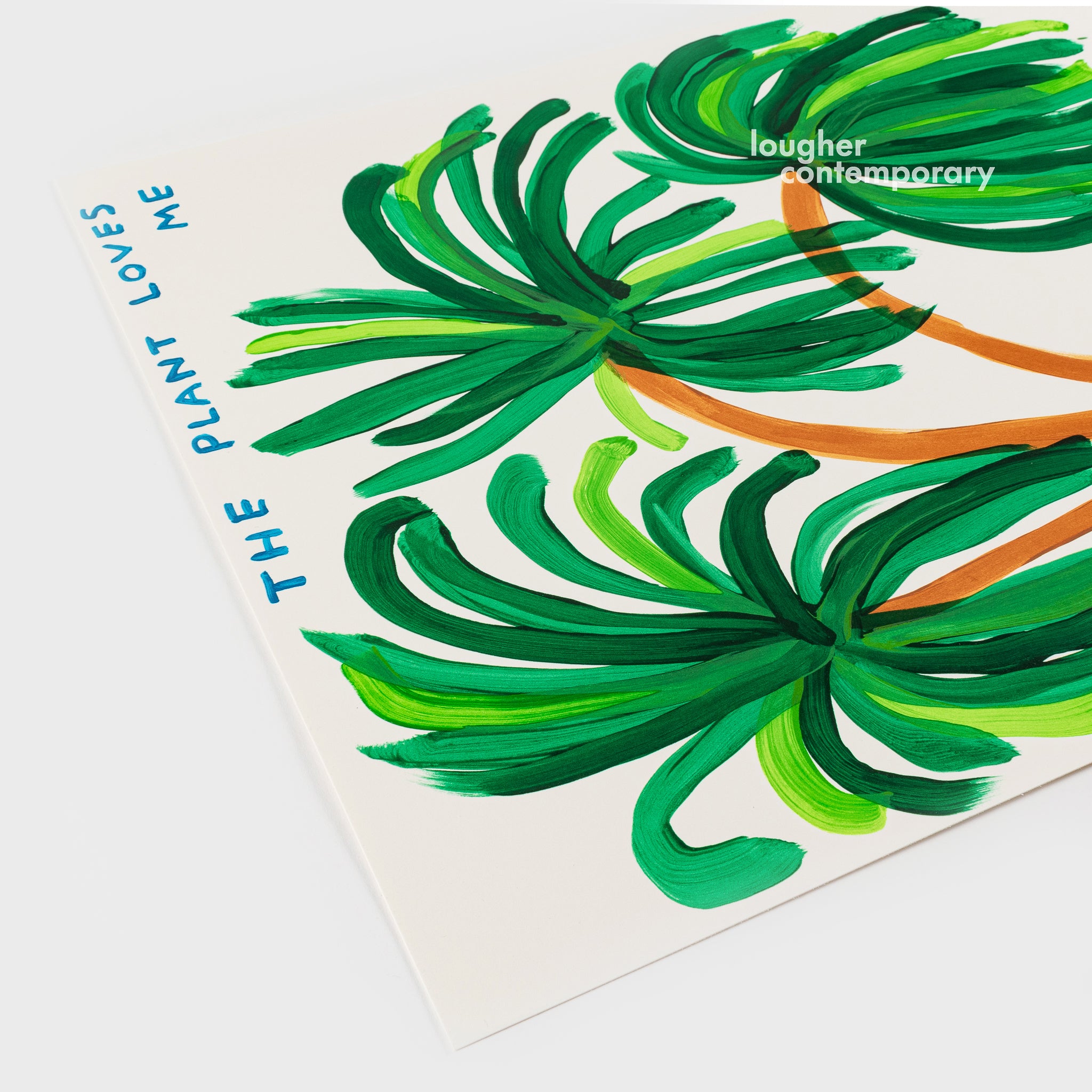 David Shrigley, The Plant Loves Me I Am So Lucky, 2023 For Sale - Lougher Contemporary