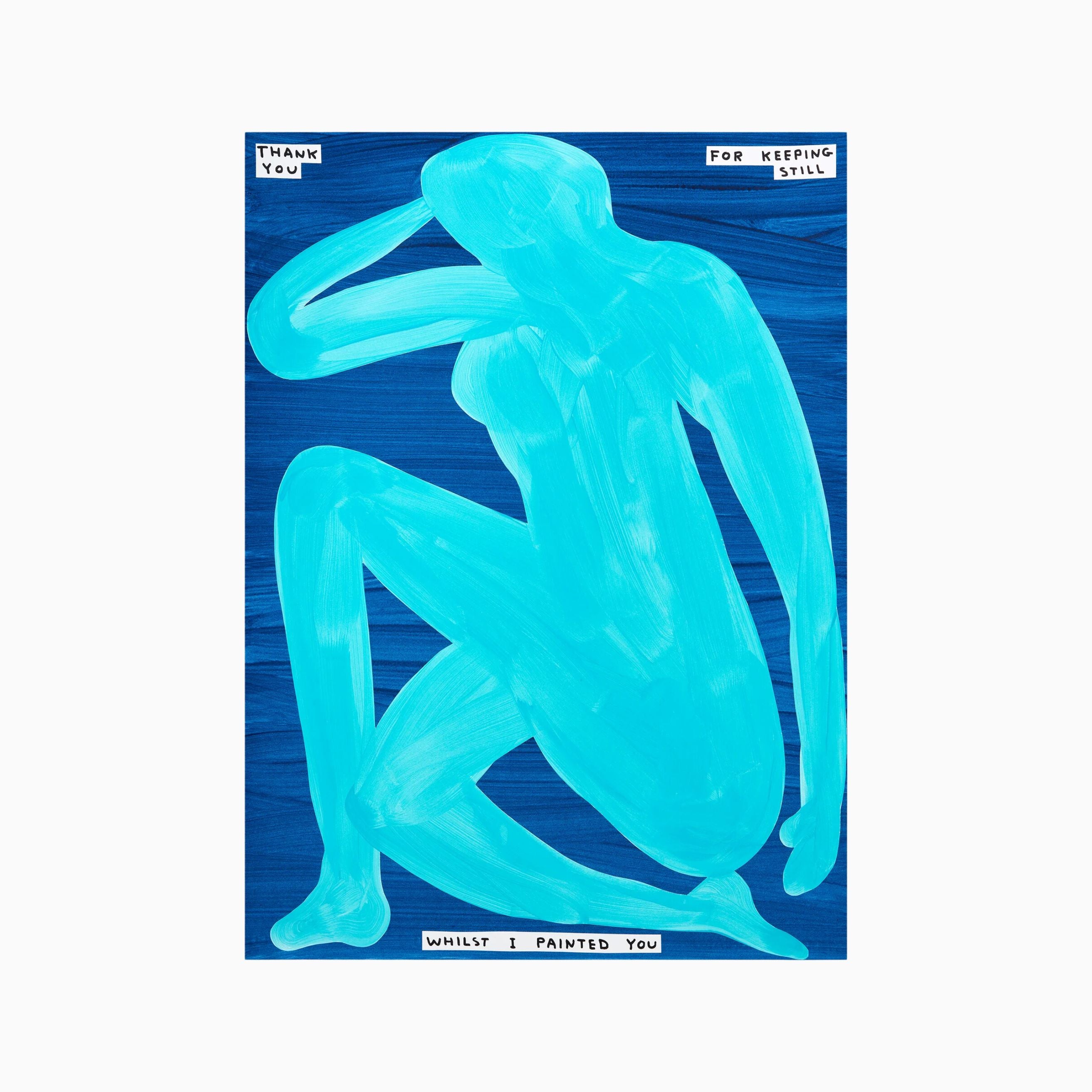 David Shrigley, Thank You For Keeping Still, 2023 For Sale | Lougher Contemporary