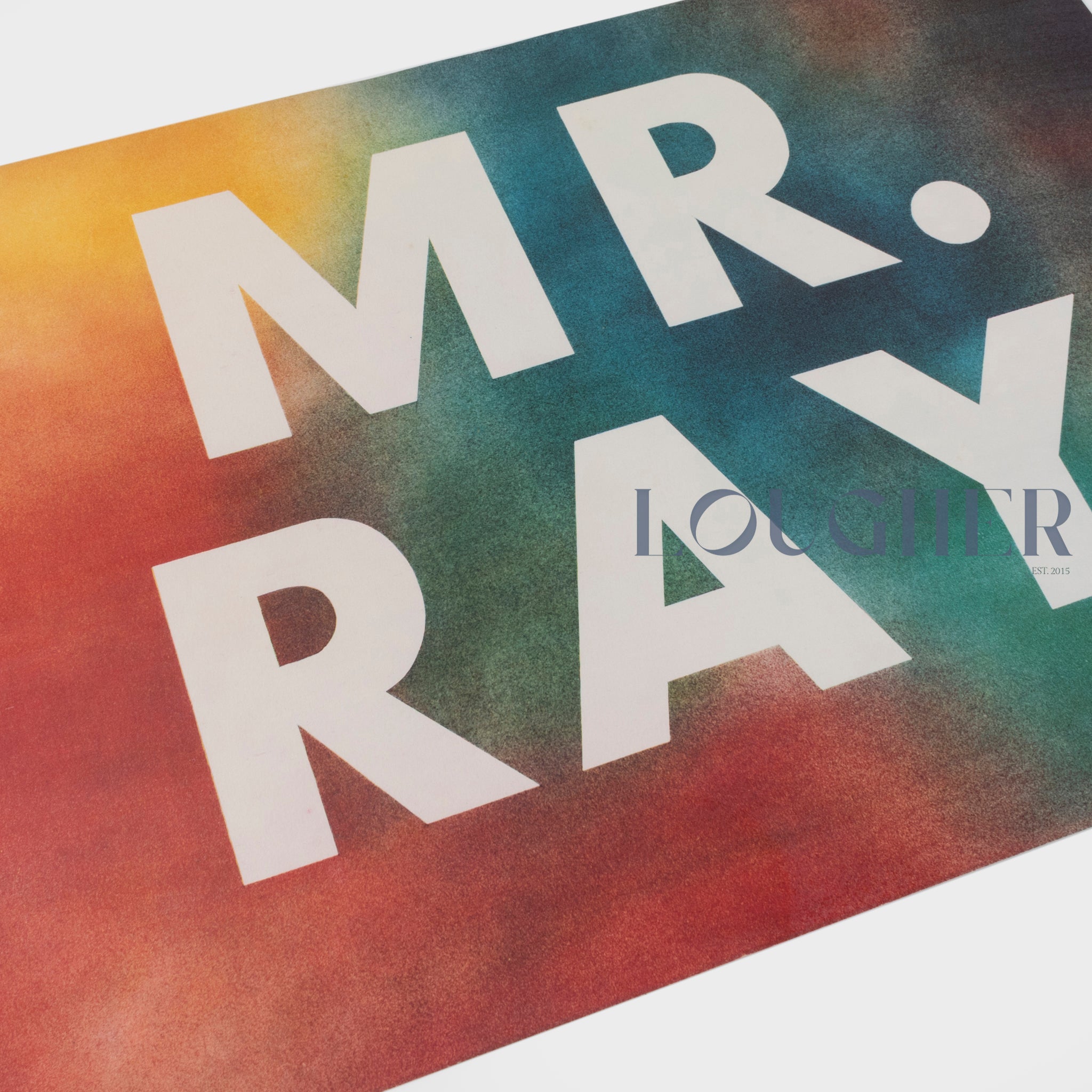 Ed Ruscha, Mr Ray (E. 86), 1975