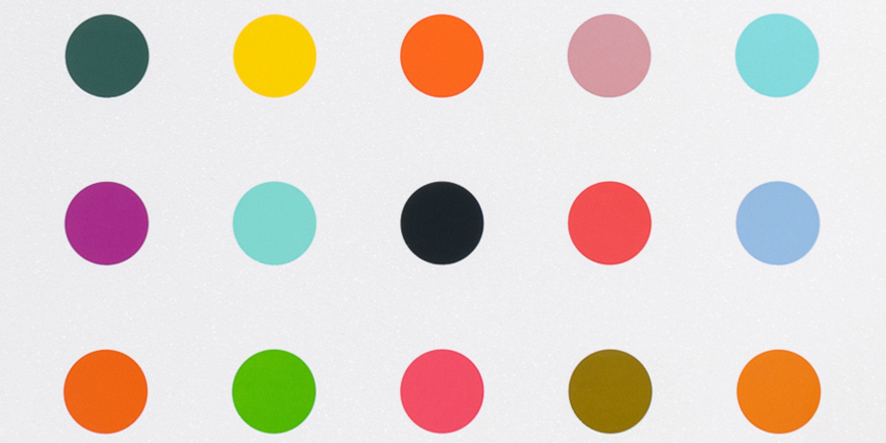 Damien Hirst Spot Print Contemporary abstract artwork